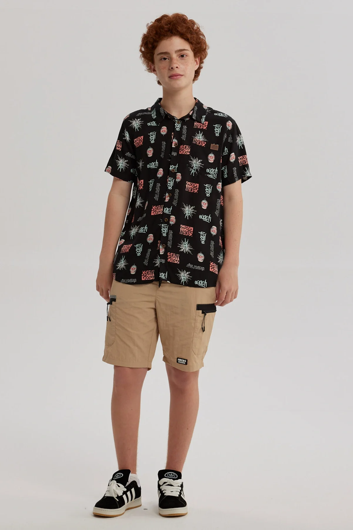 Camisa Niño Guayabera Negro - Image 4