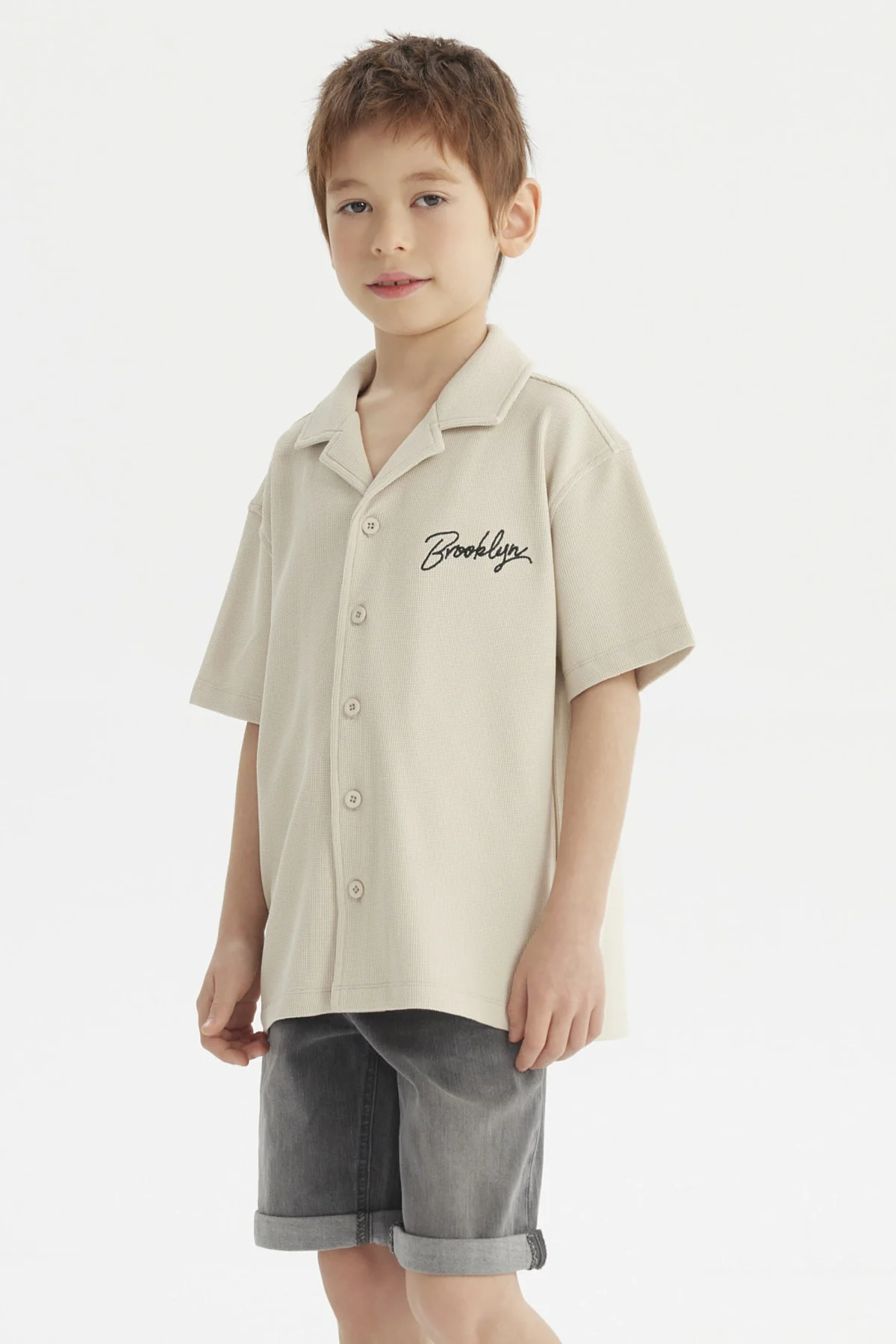 Camisa Niño Teen Crudo - Image 2