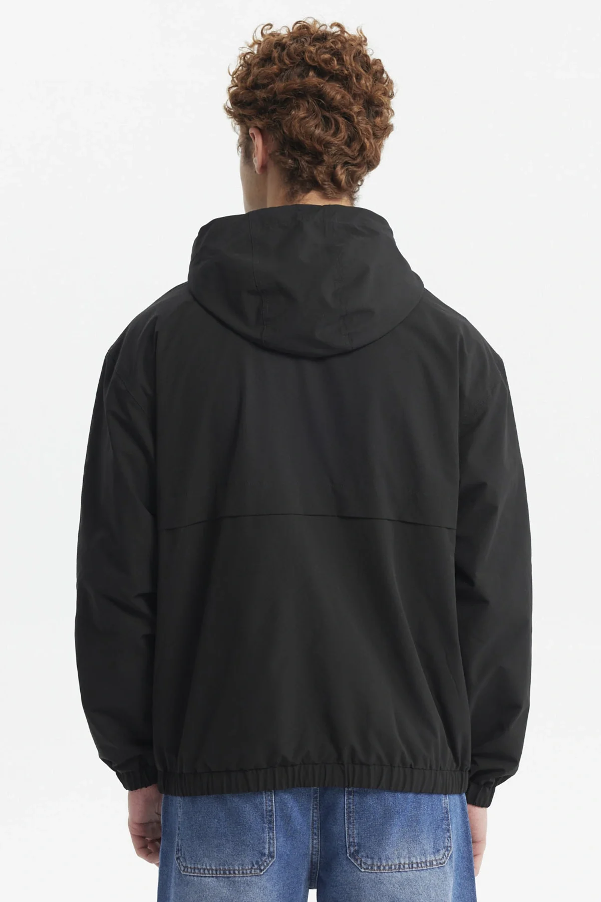 Chaqueta Hombre Cortaviento Negro - Image 3