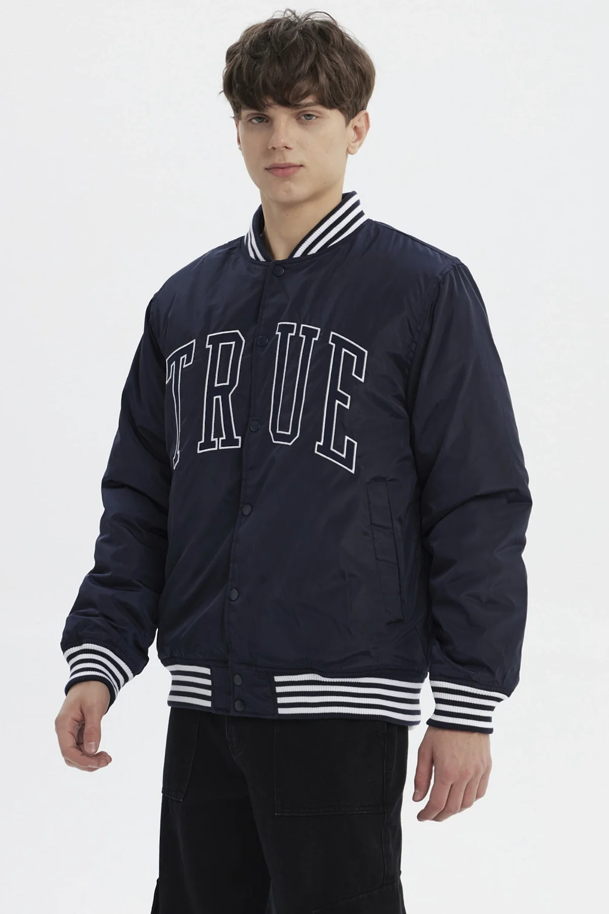 Chaqueta Hombre Slim Juvenil Azul - Image 2