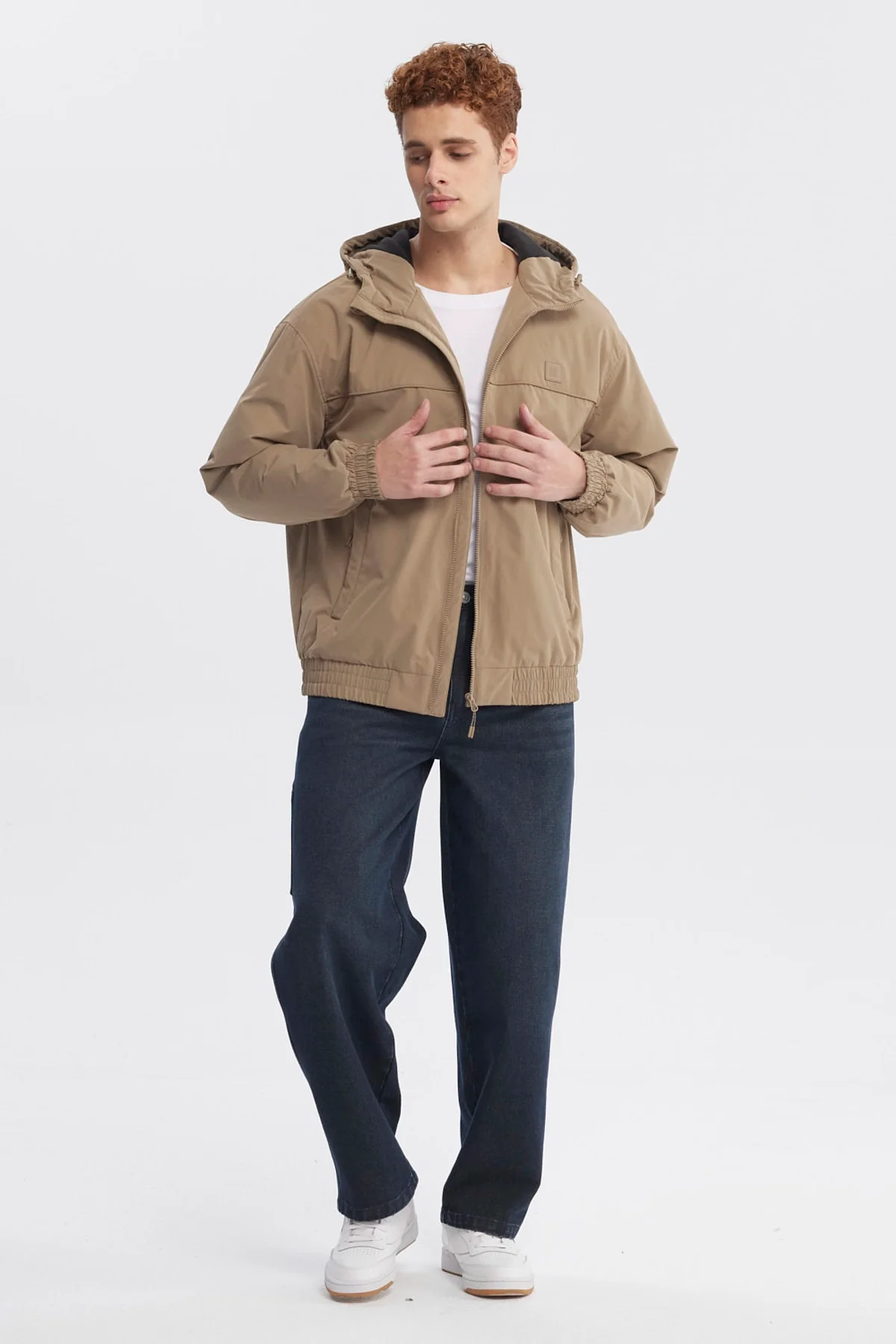 Chaqueta Hombre Slim Juvenil Kaki - Image 4