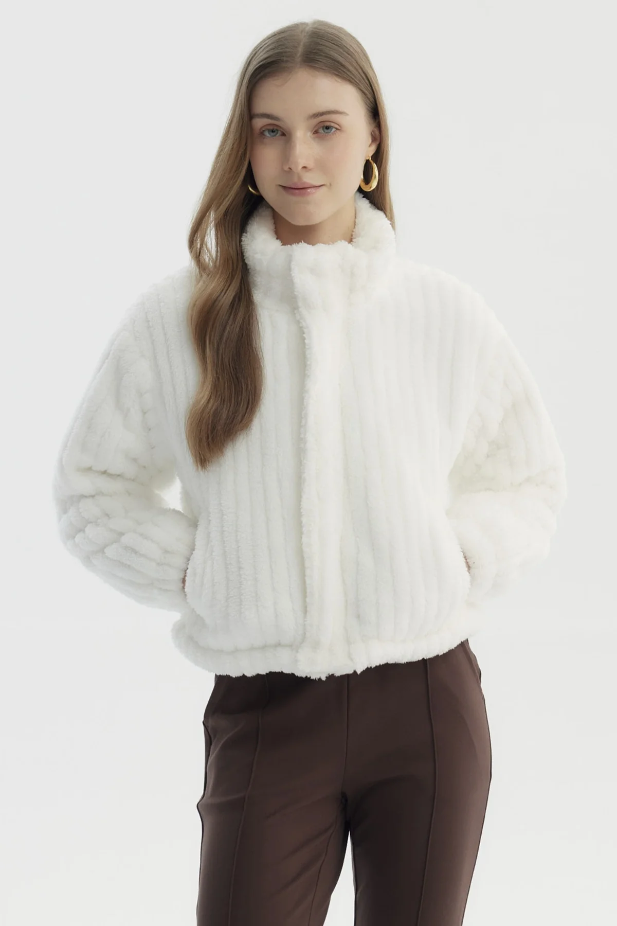 Chaqueta Mujer Juvenil Crudo
