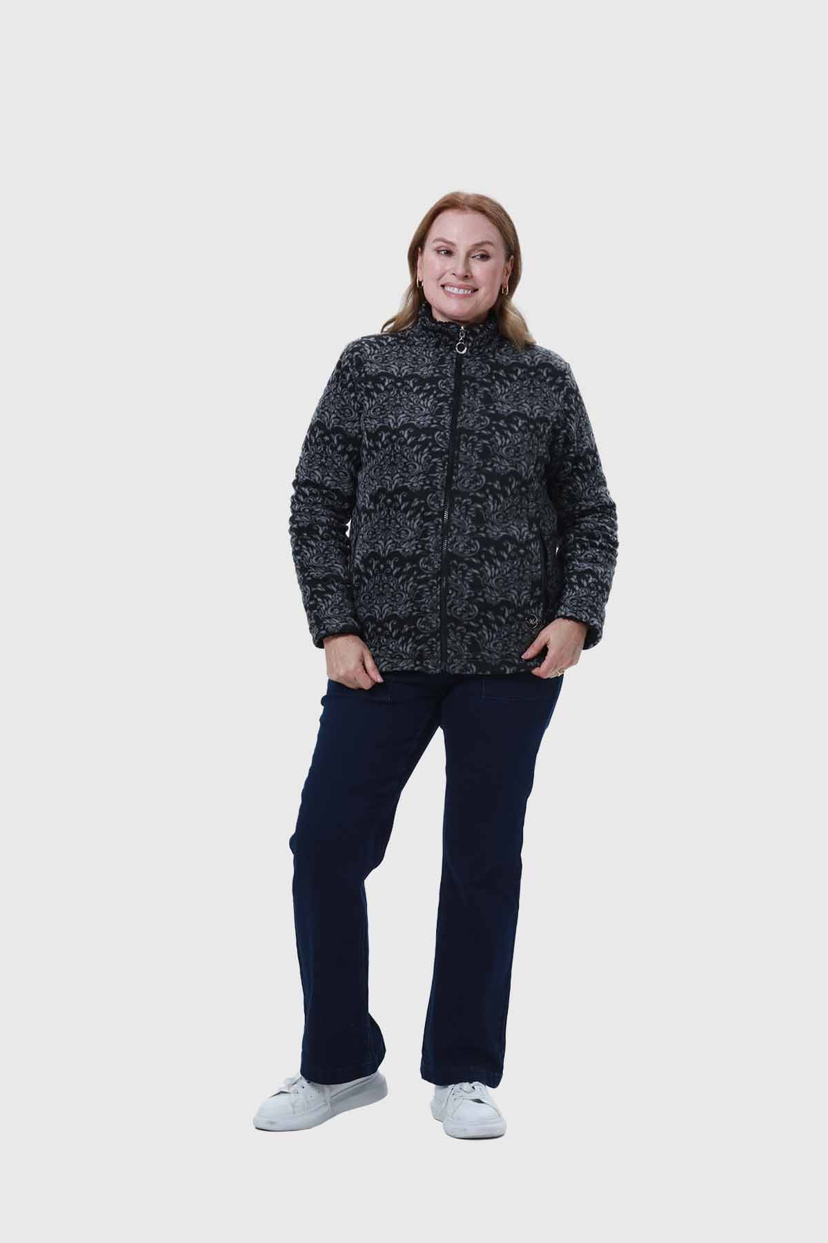 Chaqueta Mujer Reversible Negro - Image 4