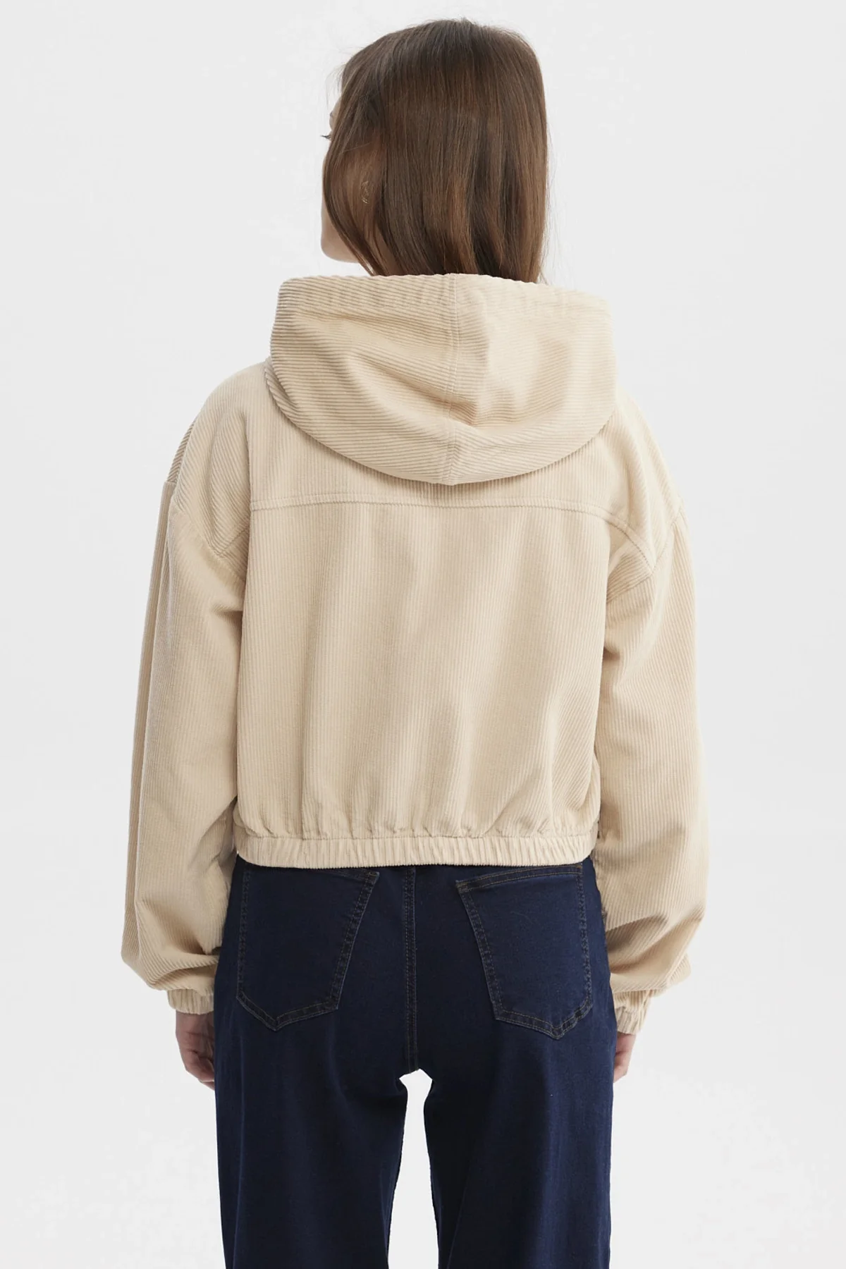 Chaqueta Mujer Slim Beige - Image 3