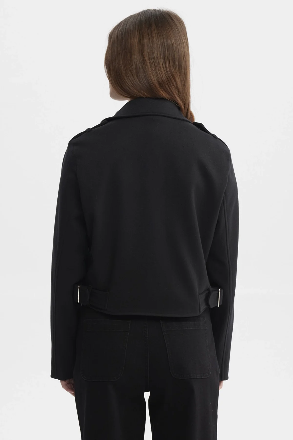 Chaqueta Mujer Slim Negro - Image 3