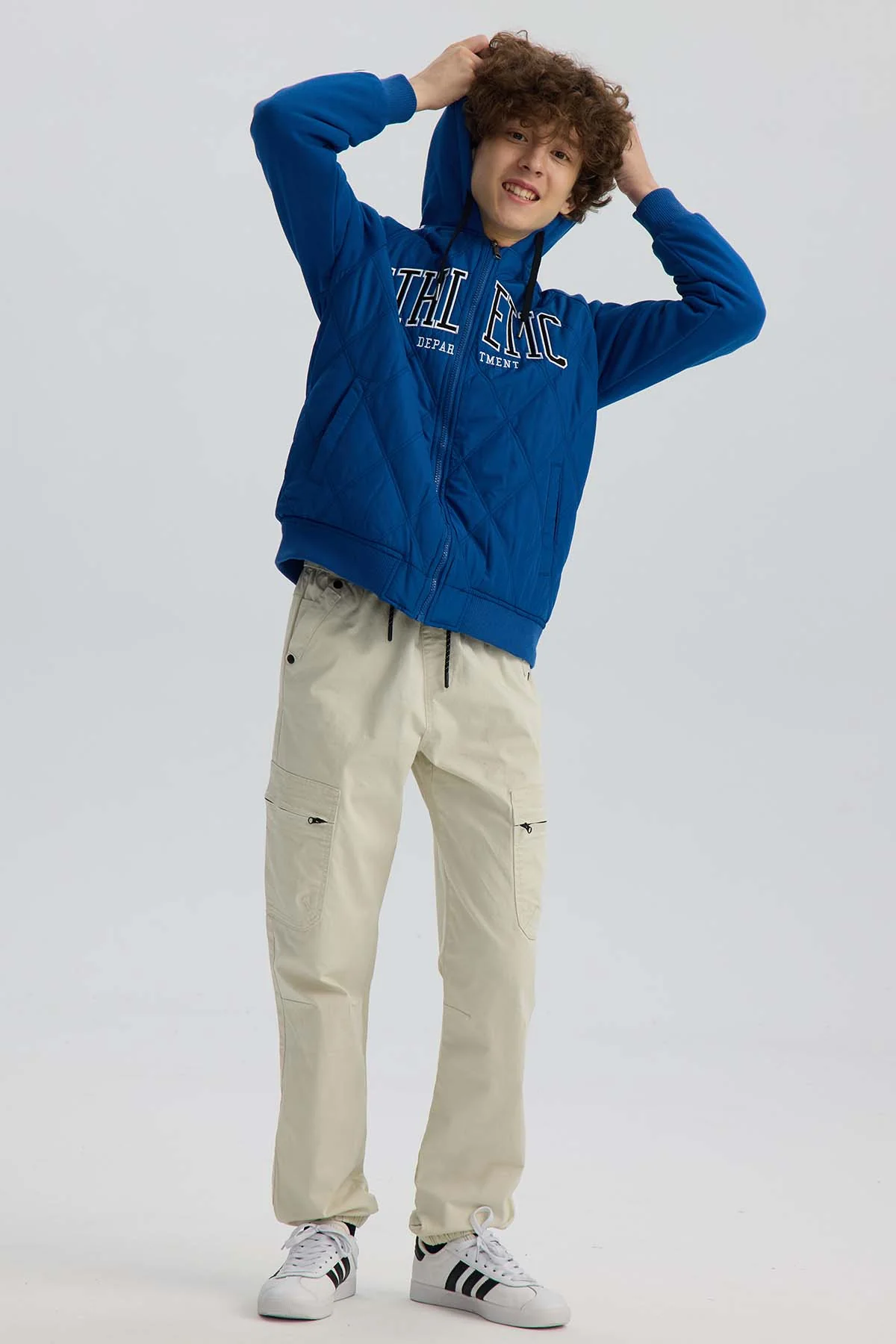 Chaqueta Niño Bomber Azul - Image 4