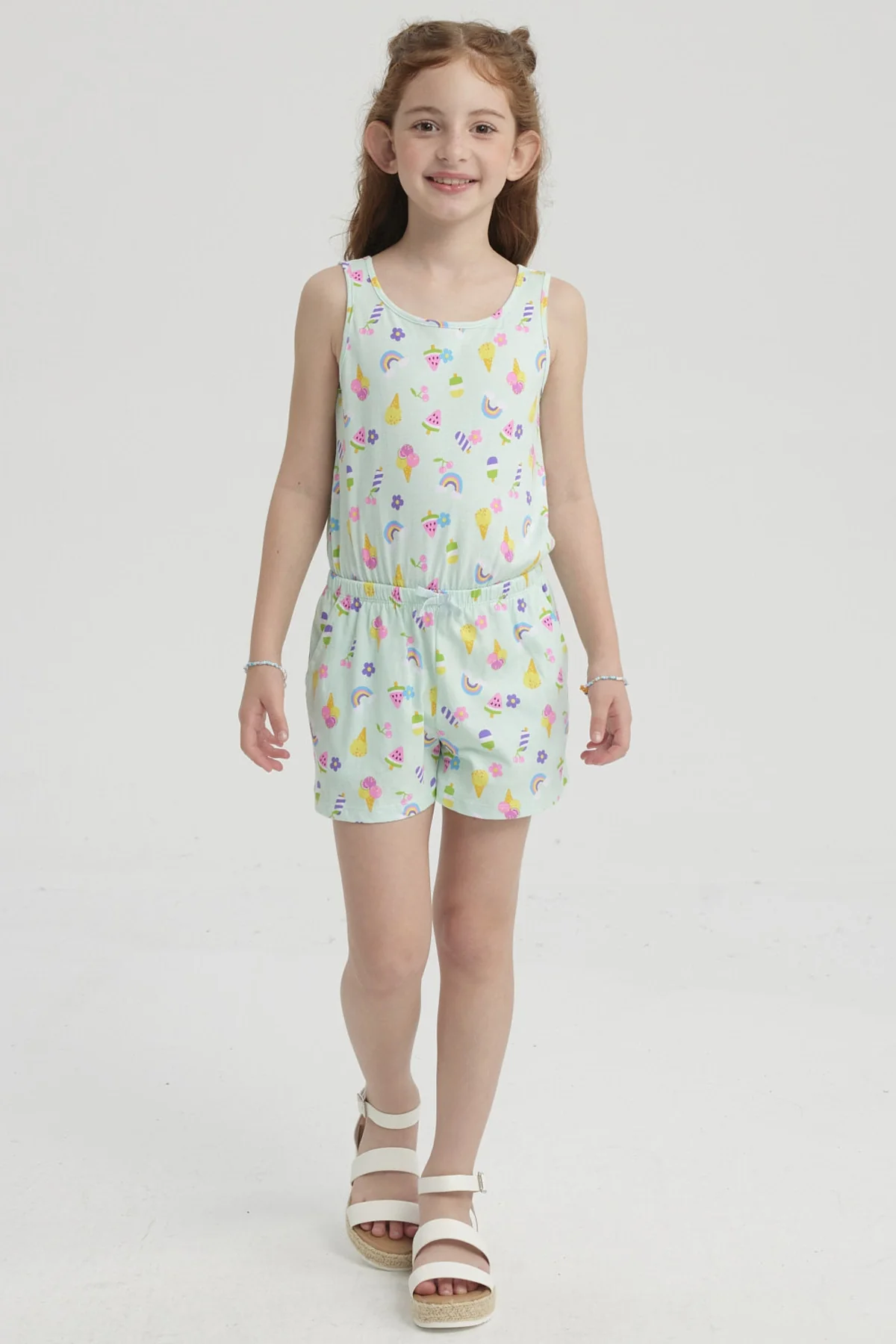 Enteritos Niña Toddler Básico Verde Claro