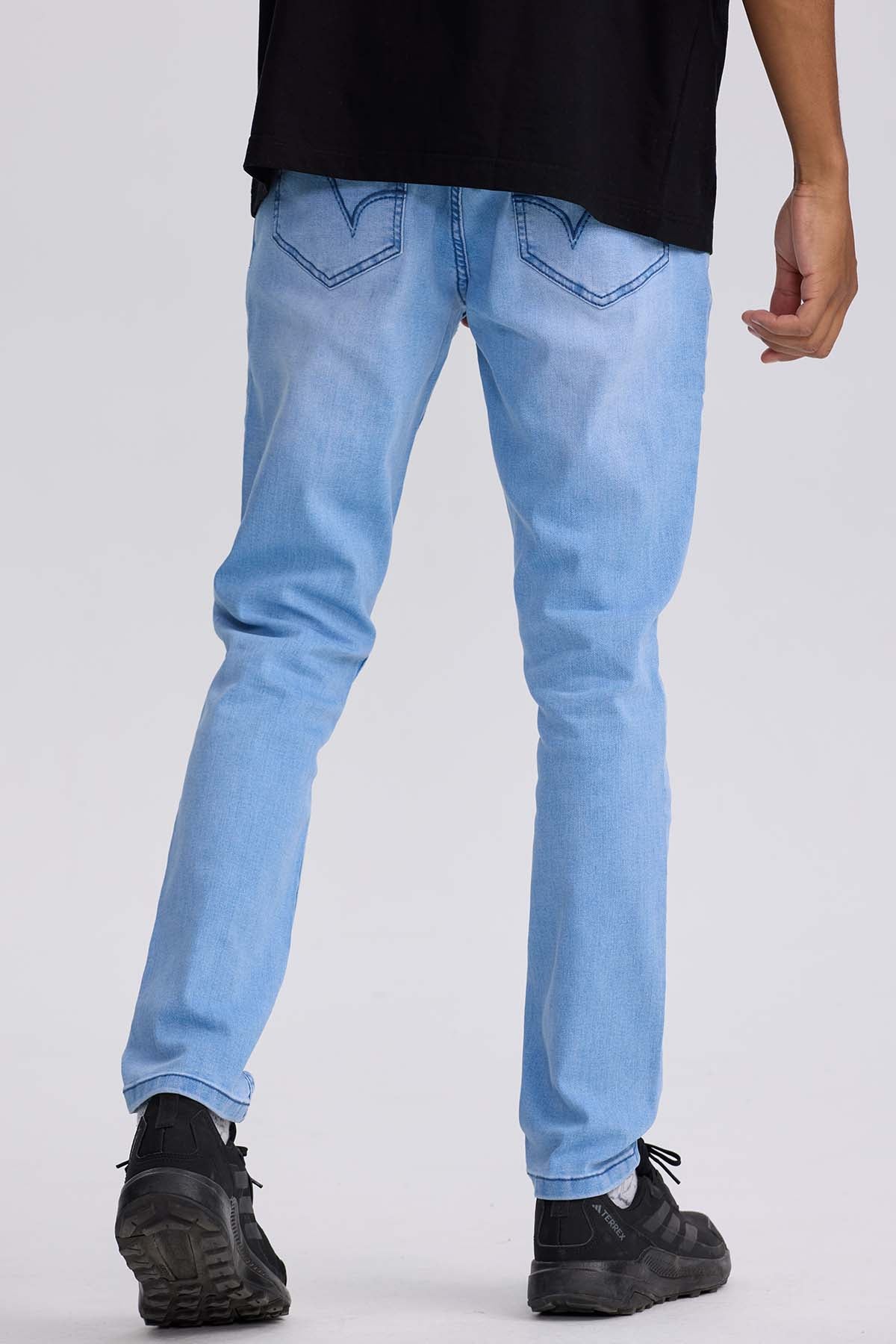 Jeans Hombre 102 Skinny Azul Claro - Image 3