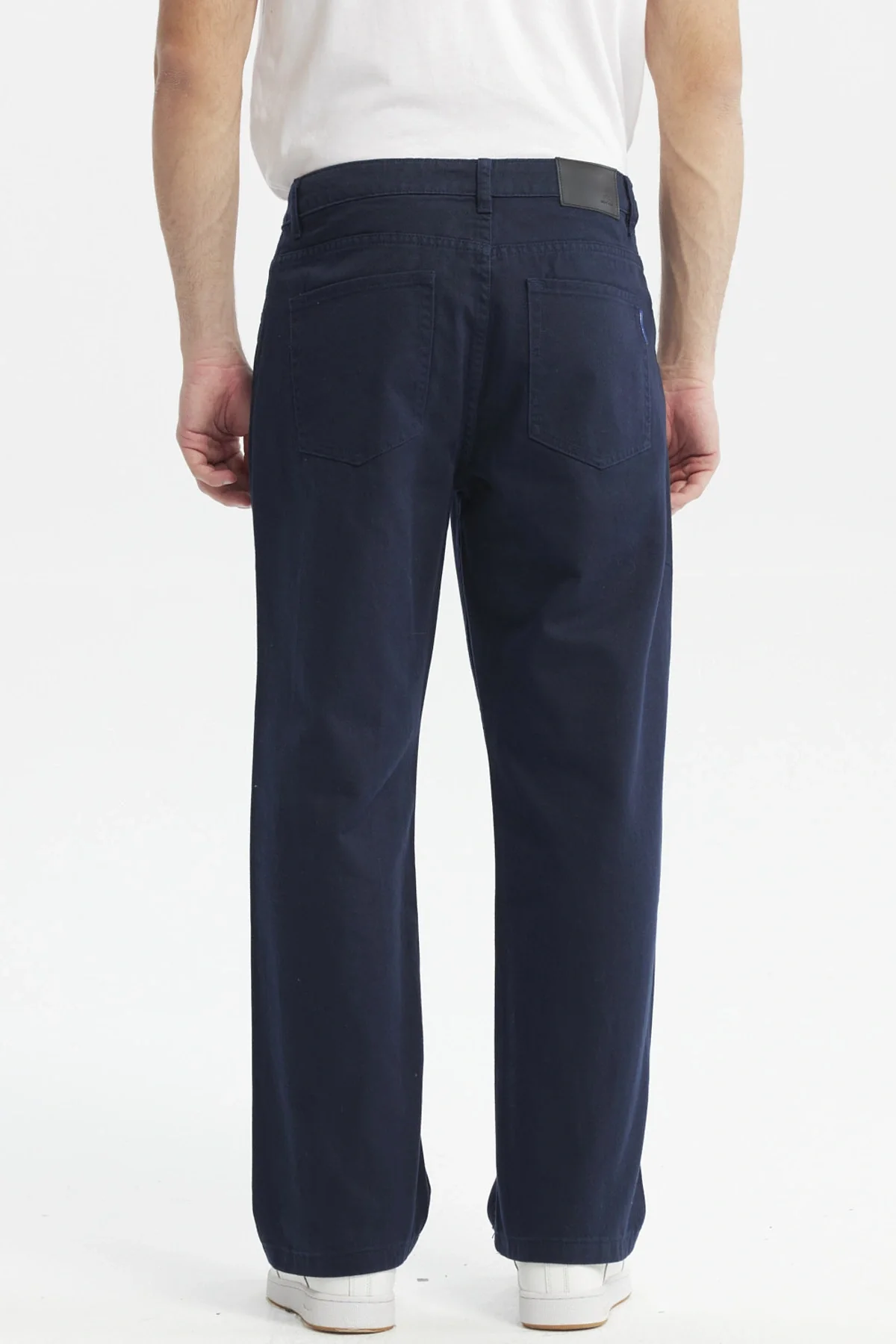 Jeans Hombre 650 Color Calce Recto Azul Marino - Image 3