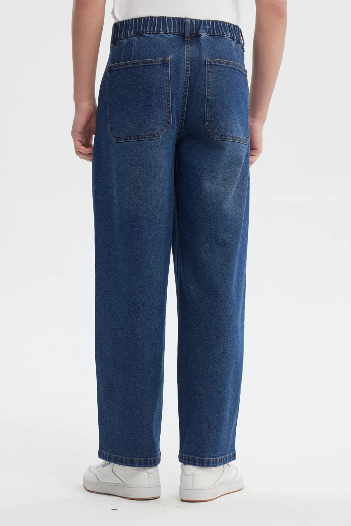 Jeans Hombre Baggy Azul Retro - Image 3