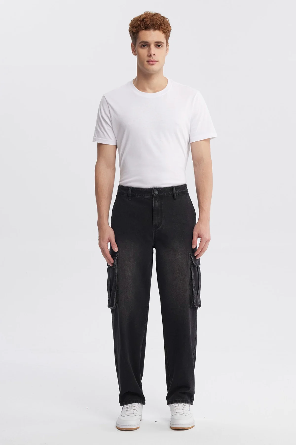 Jeans Hombre Baggy Negro - Image 4