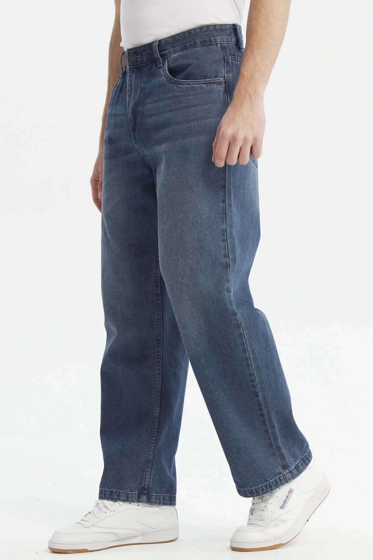 Jeans Hombre Calce Recto Lavado Azul Retro - Image 2
