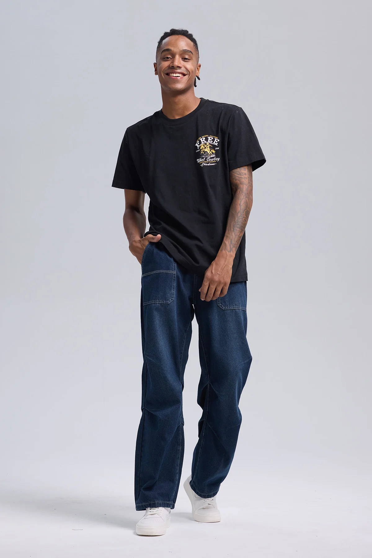 Jeans Hombre Parachute Azul Indigo - Image 4