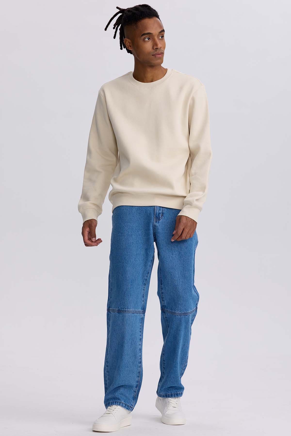 Jeans Hombre Retro Skater Azul - Image 4