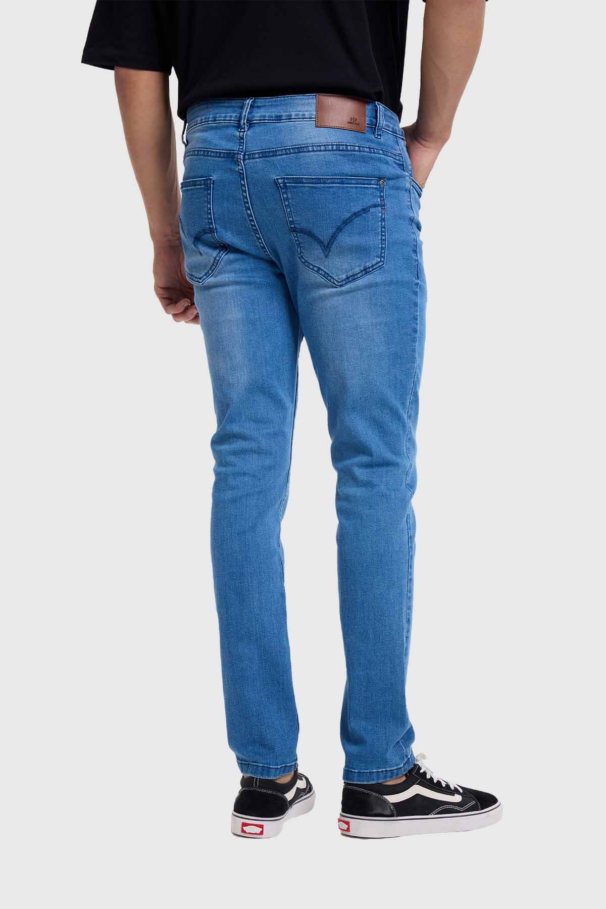 Jeans Hombre Skinny Azul - Image 3