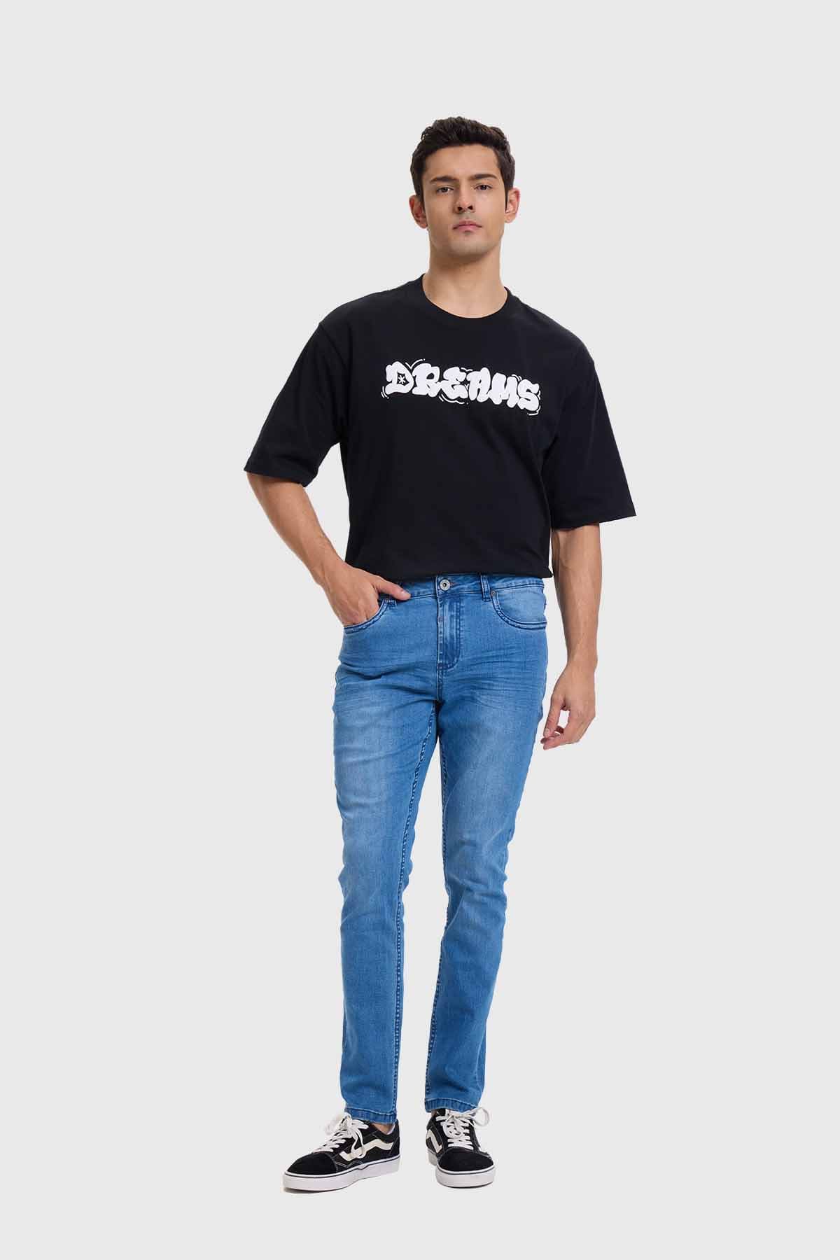 Jeans Hombre Skinny Azul - Image 4
