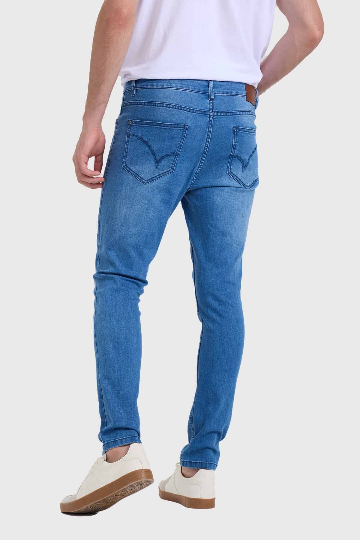 Jeans Hombre Skinny Azul - Image 3