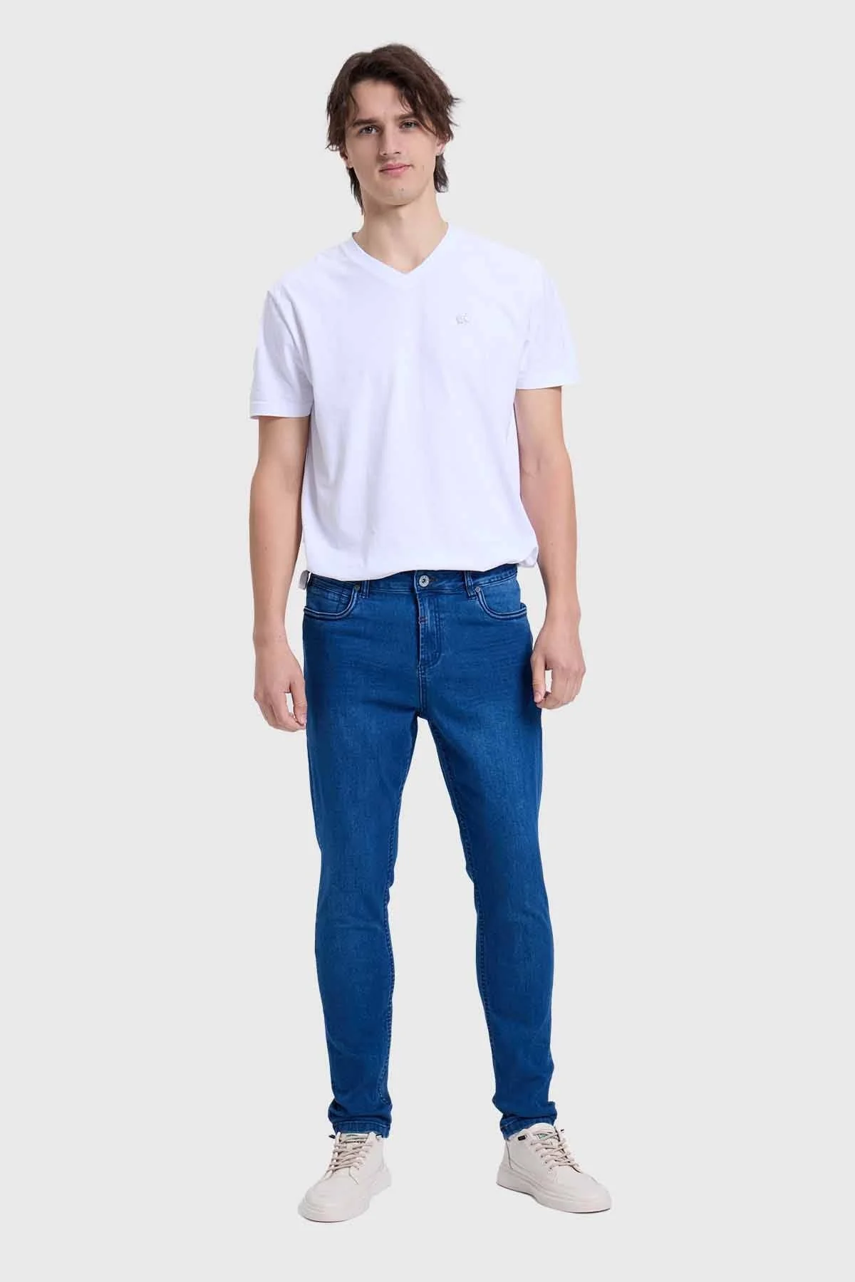 Jeans Hombre Skinny Azul - Image 5