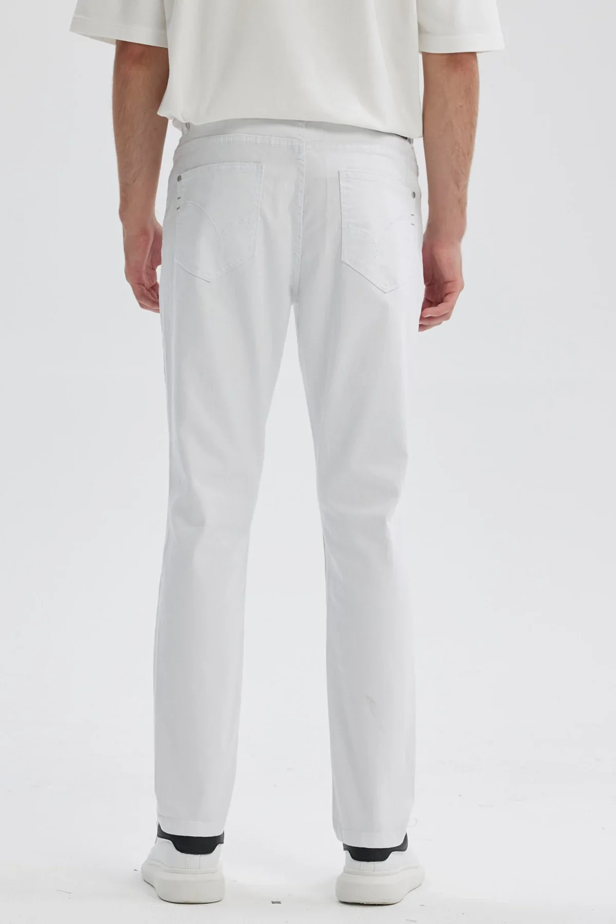 Jeans Hombre Skinny 101 Blanco - Image 3