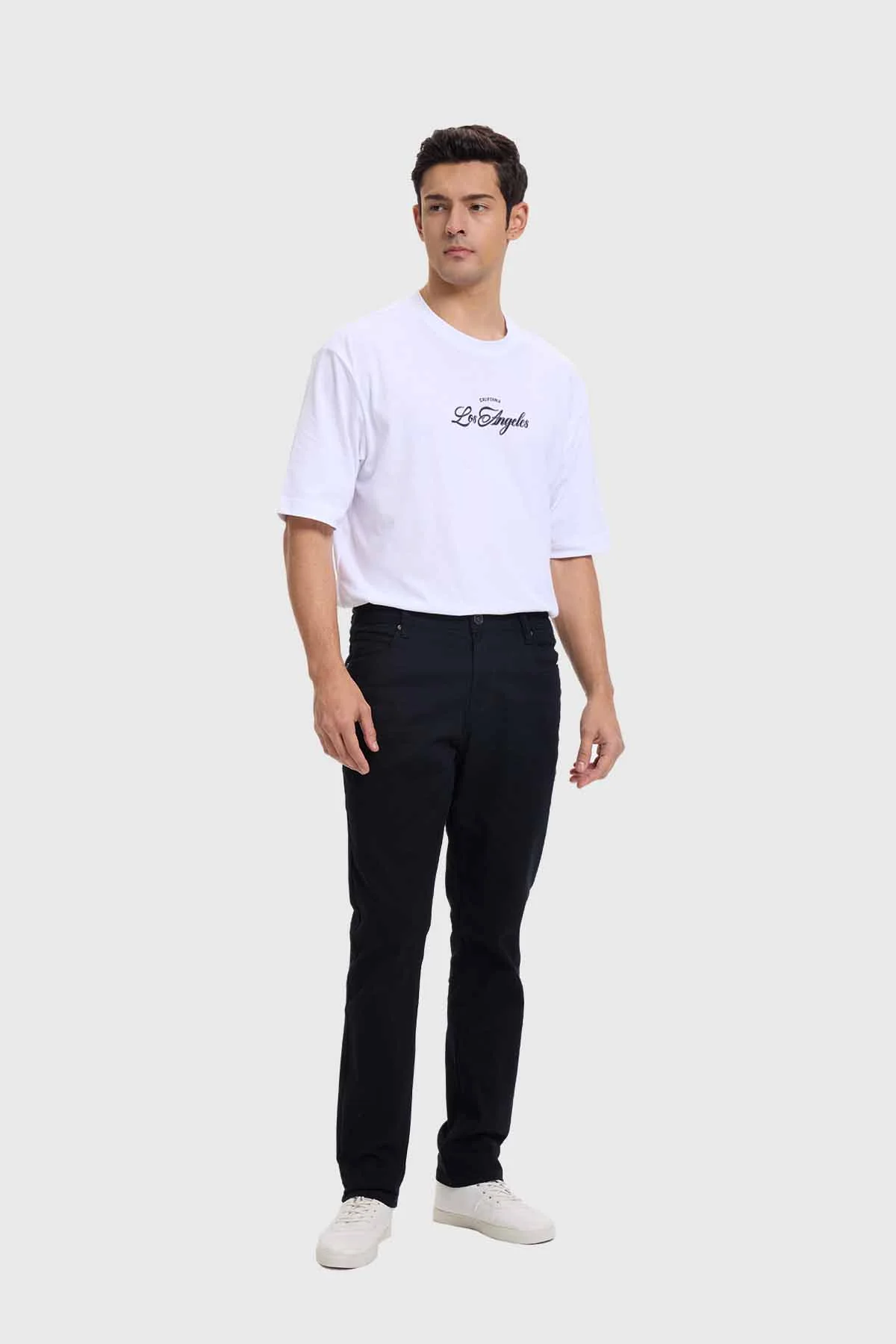 Jeans Hombre Skinny Negro - Image 4