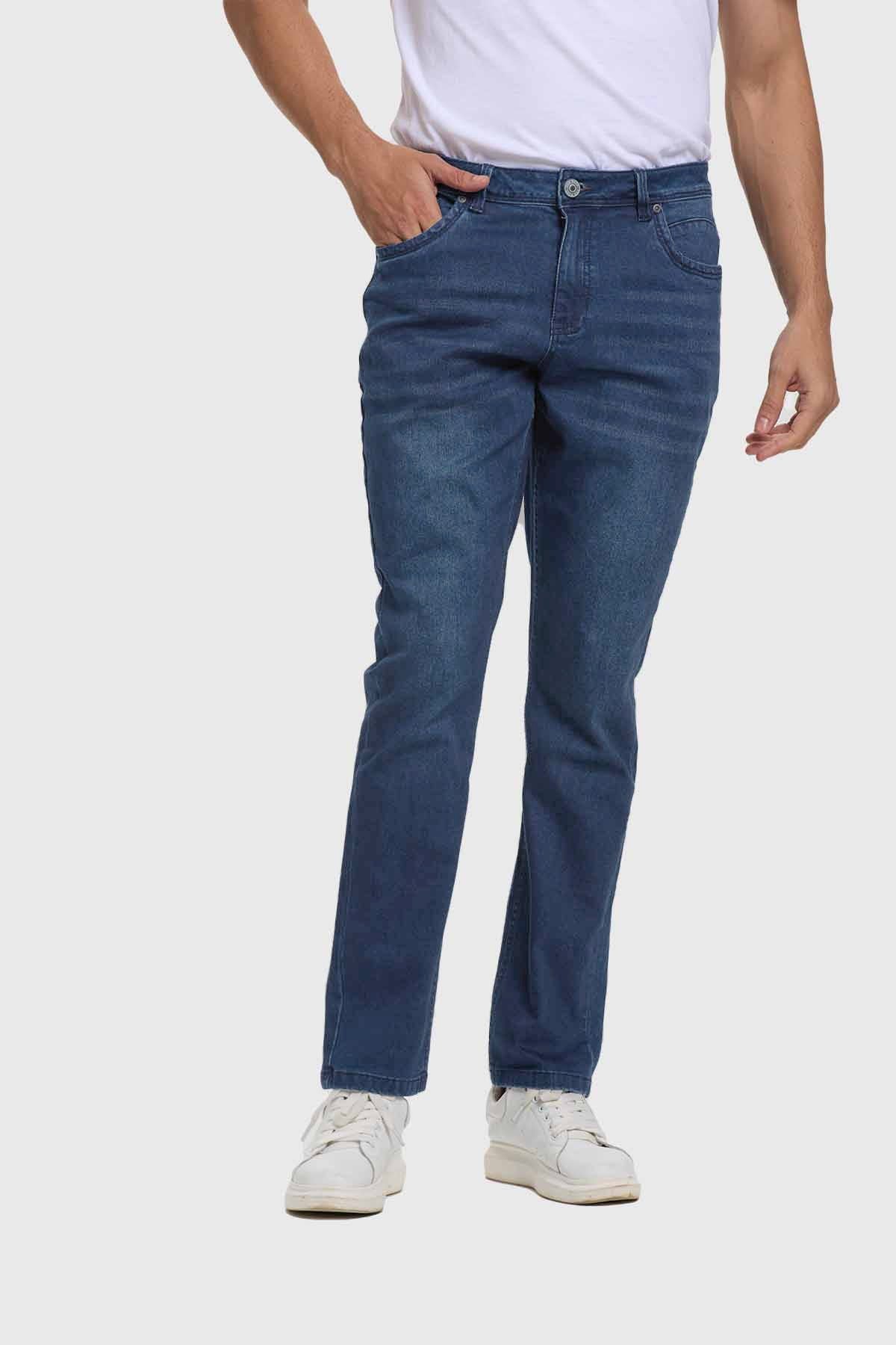 Jeans Hombre Slim Azul - Image 2