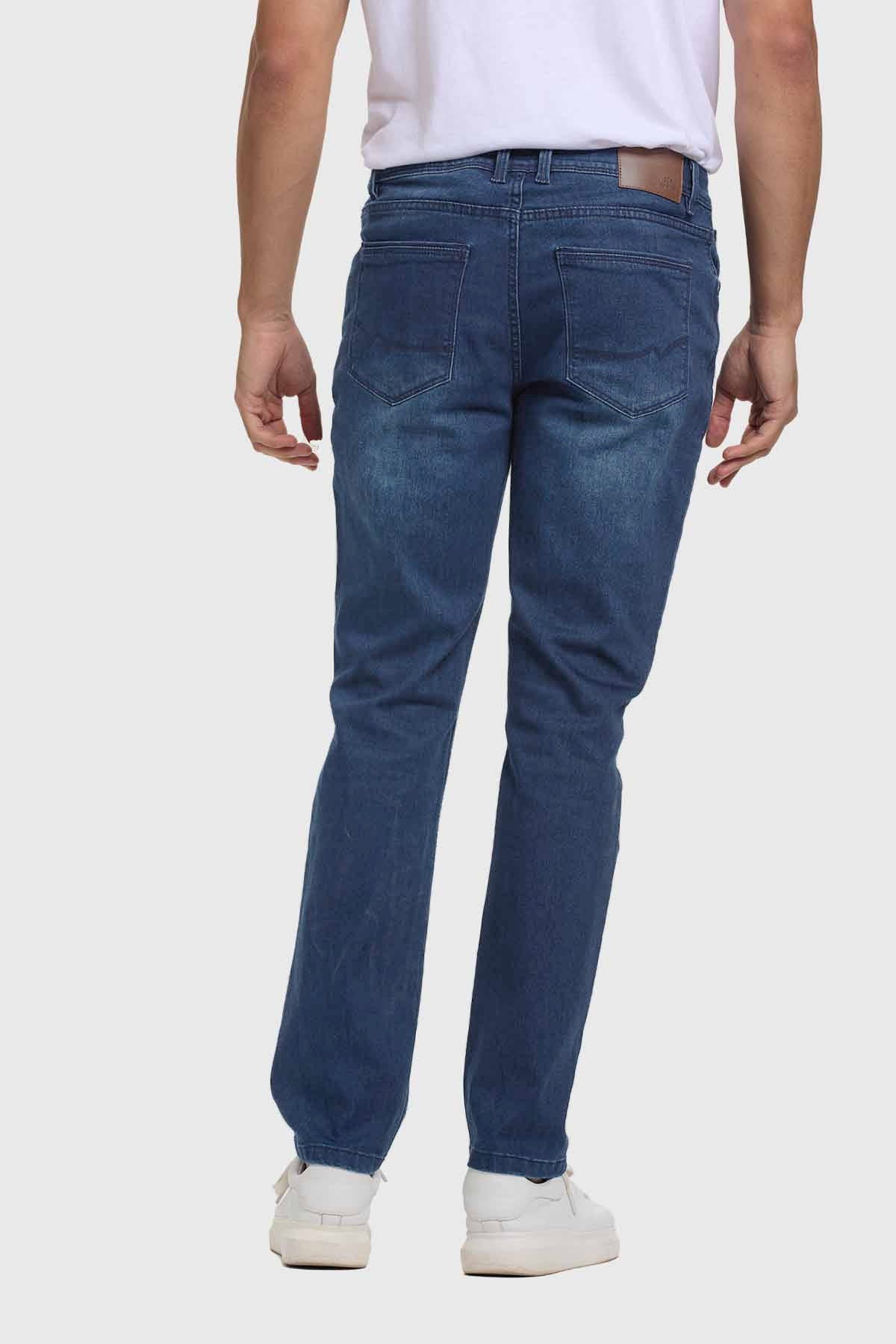 Jeans Hombre Slim Azul - Image 3