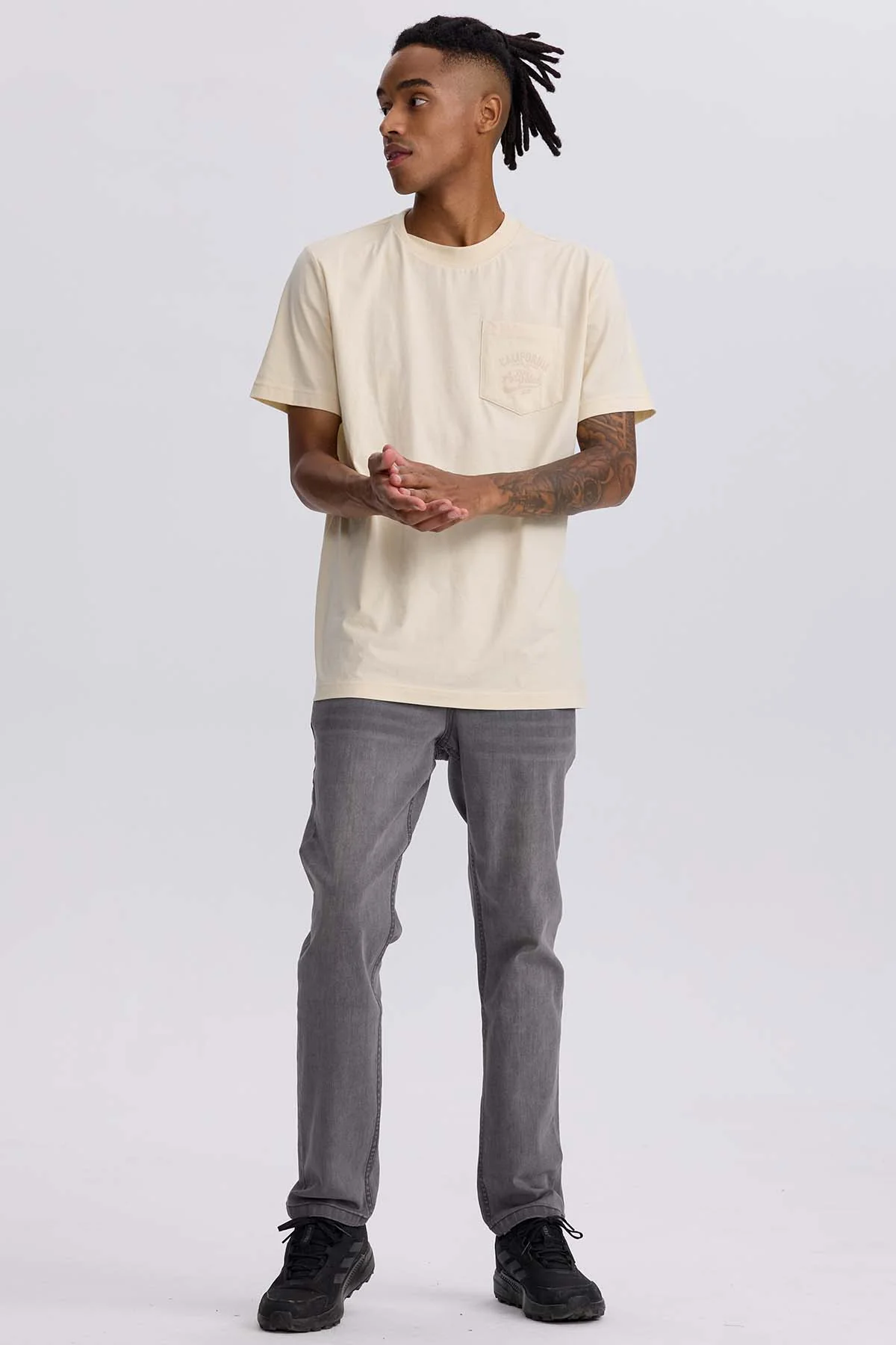 Jeans Hombre Slim 701 Gris - Image 4
