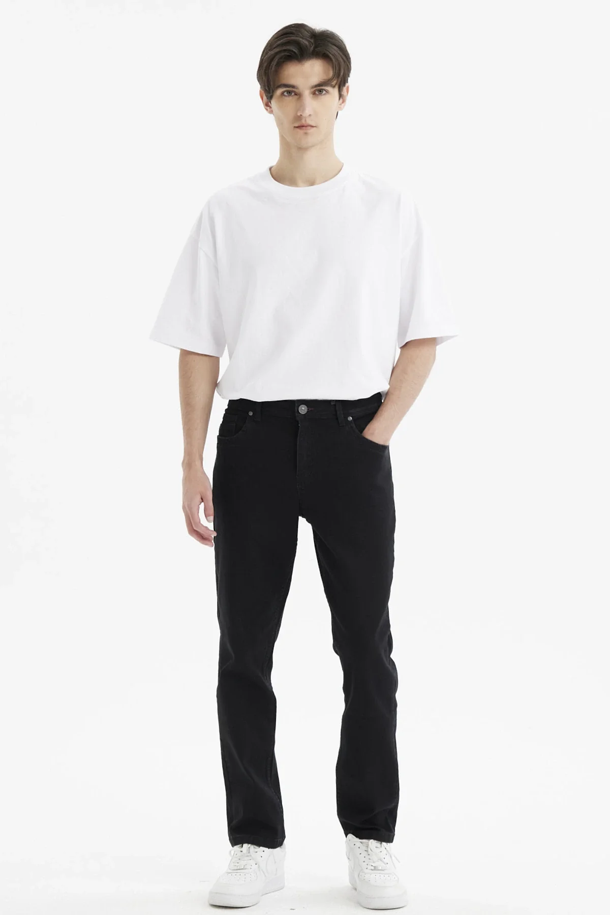 Jeans Hombre Slim 701 Negro - Image 4