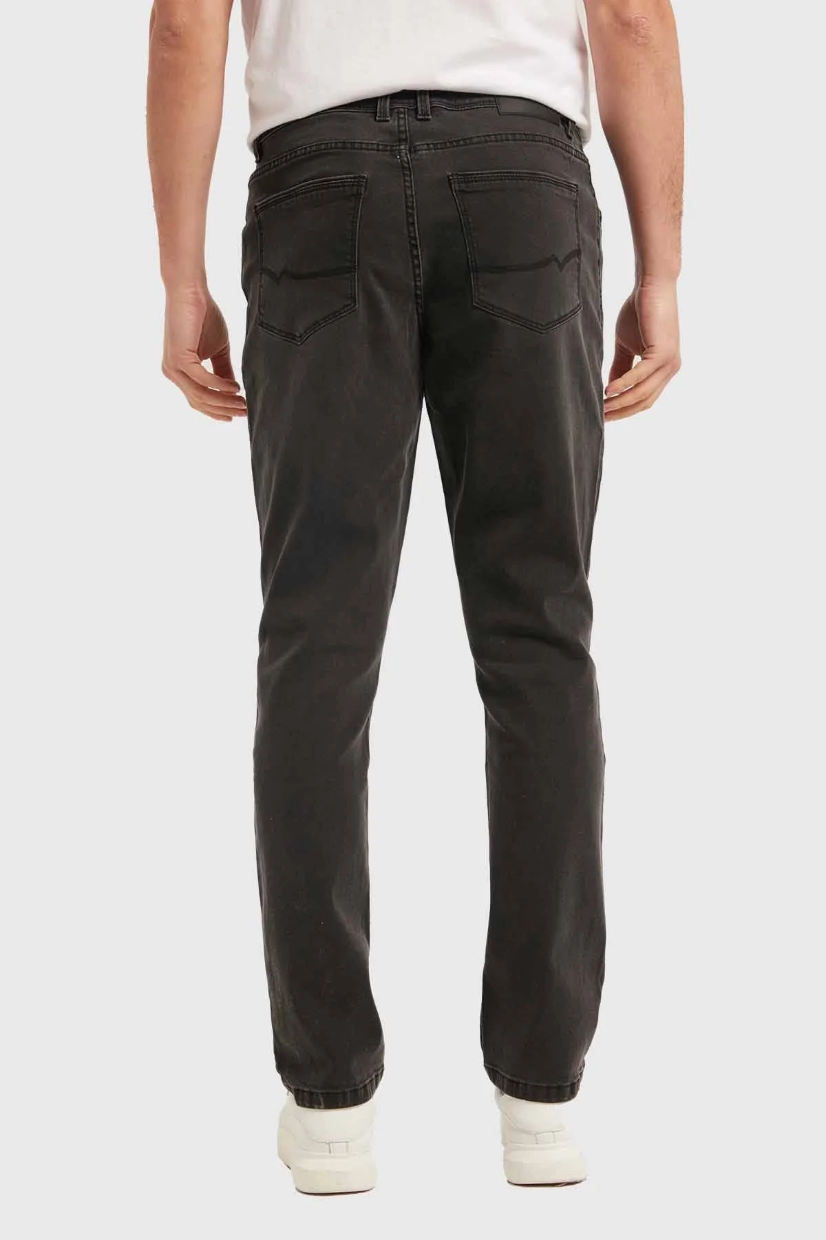 Jeans Hombre Slim Negro - Image 3