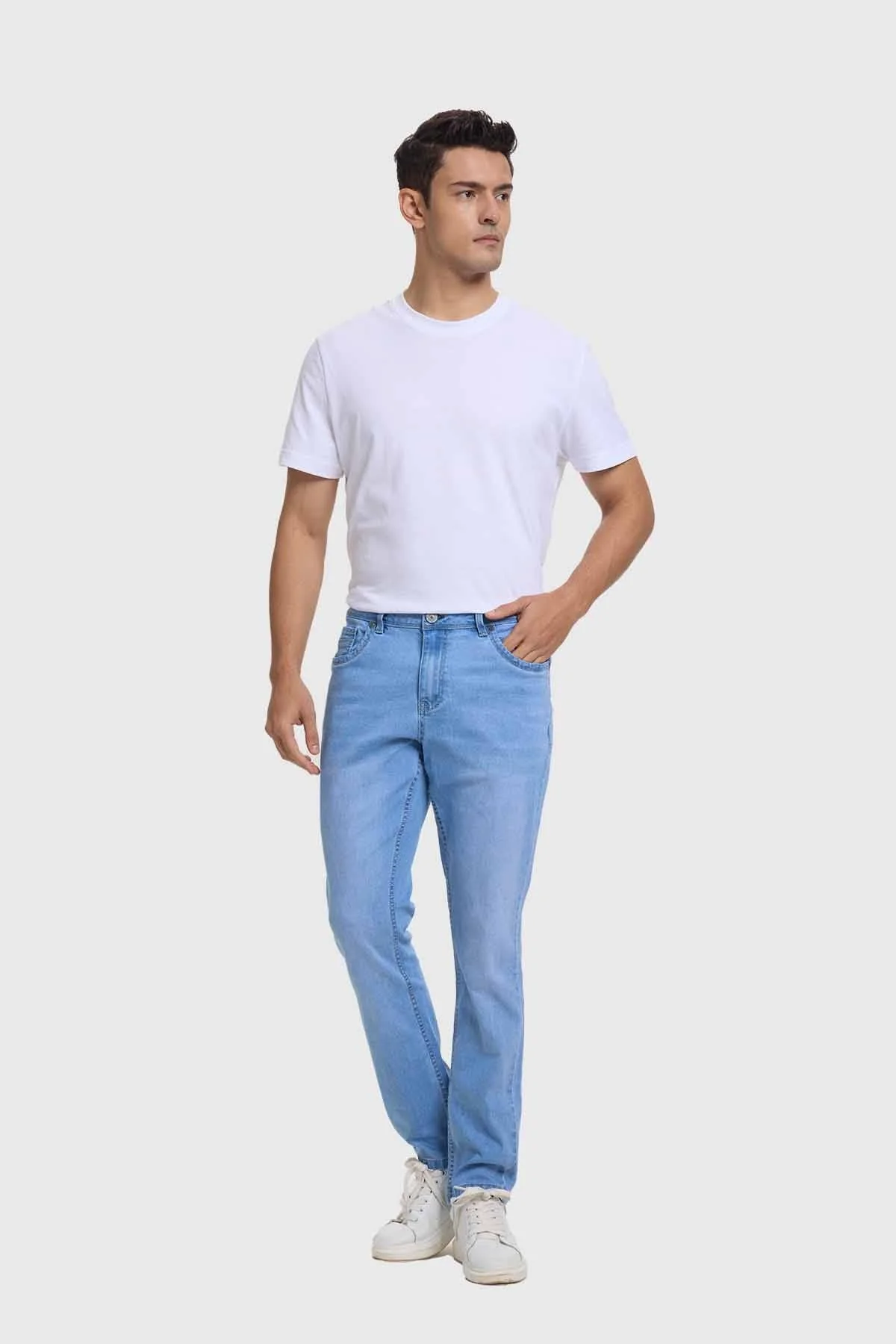 Jeans Hombre Slim 702 Azul - Image 3