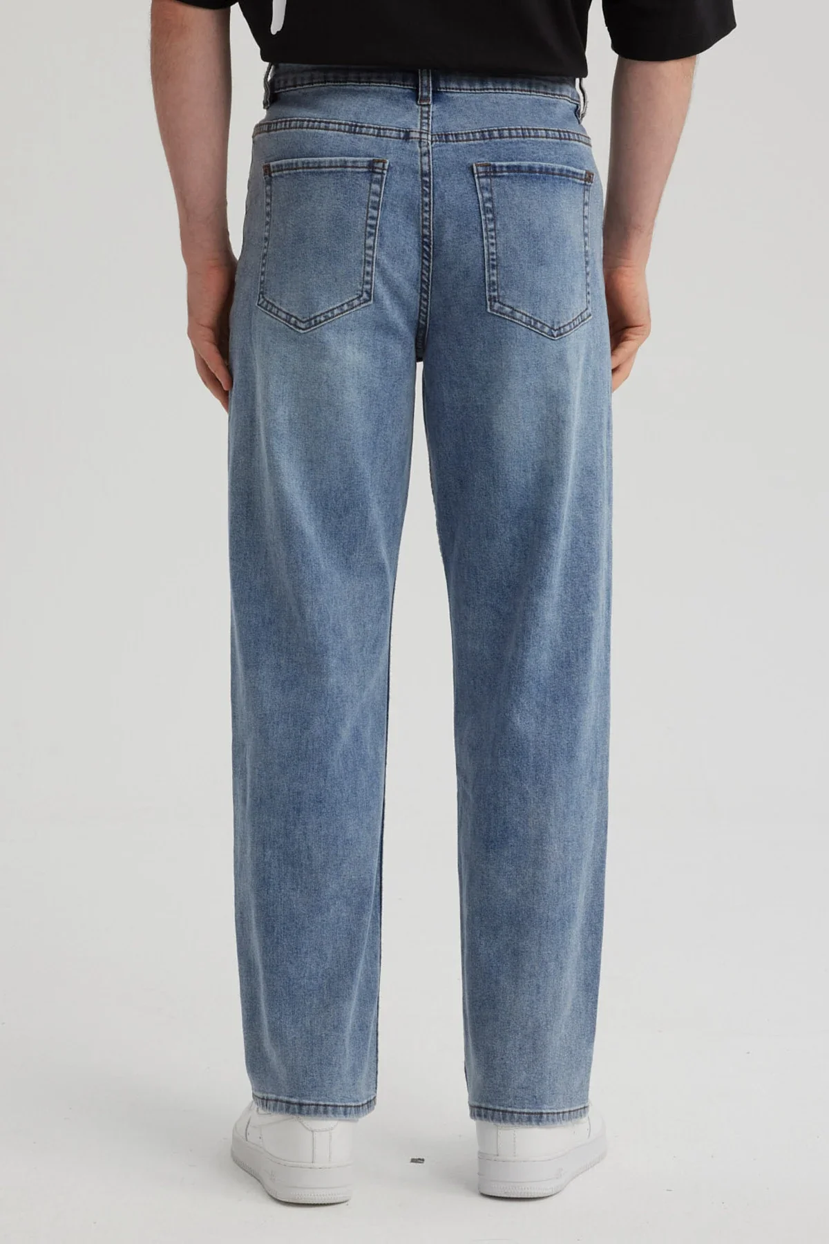 Jeans Hombre Slim Clásico Azul - Image 3