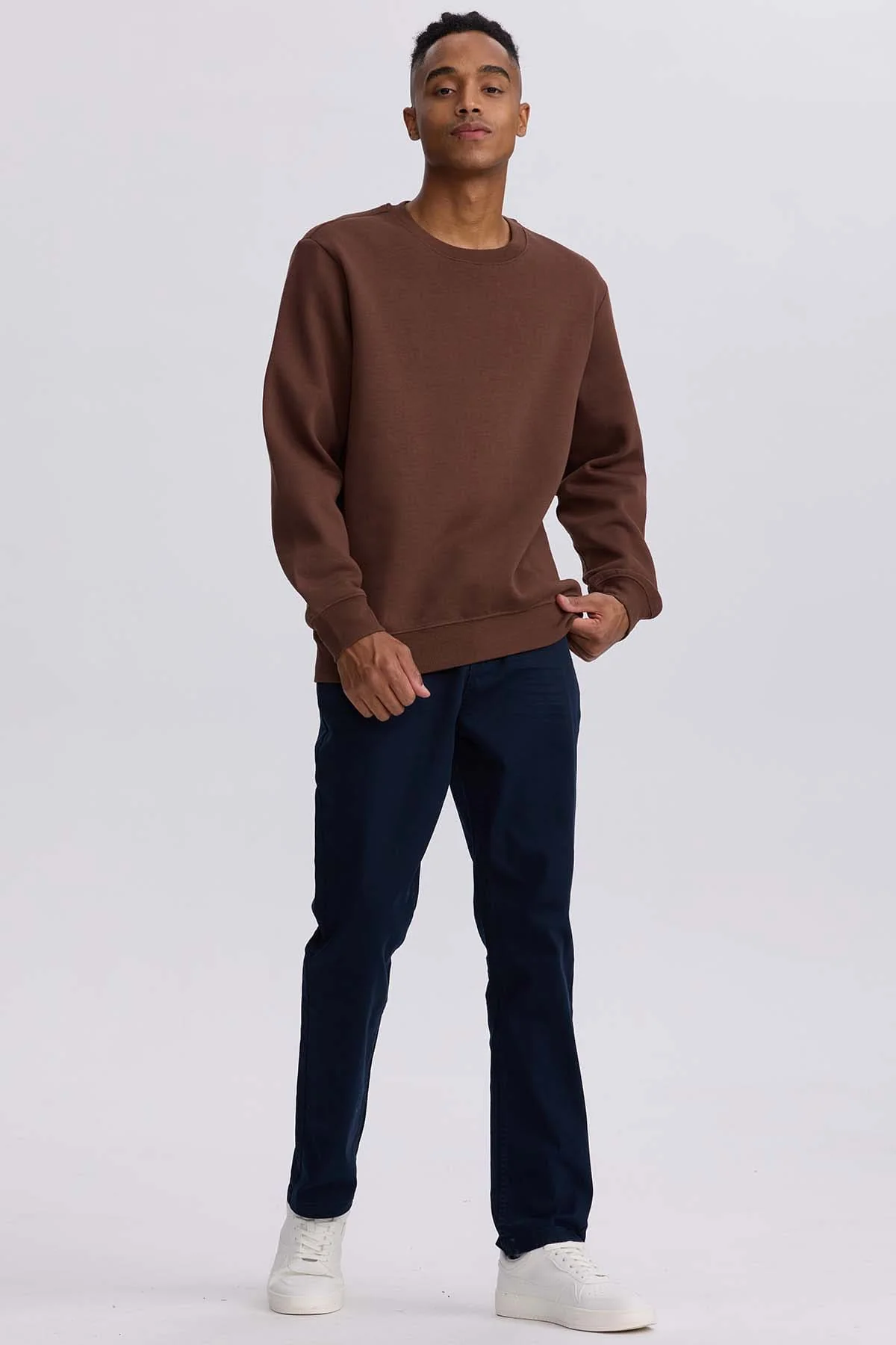 Jeans Hombre Slim Color Azul Marino - Image 4