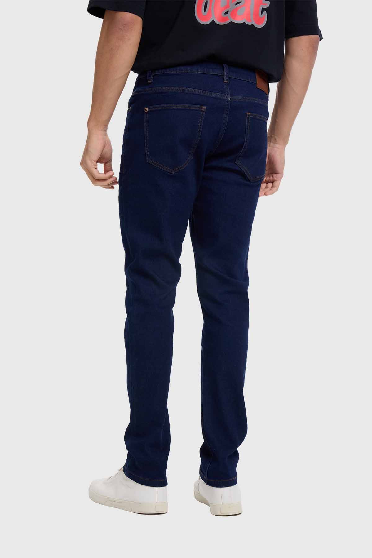 Jeans Hombre Slim Azul - Image 3