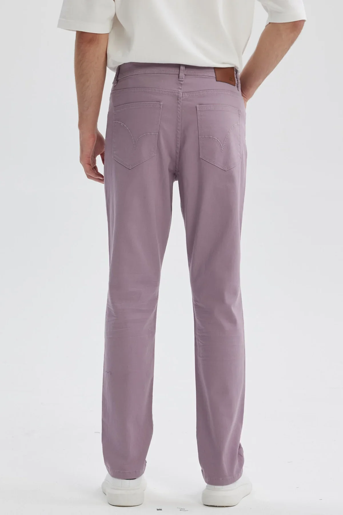 Jeans Hombre Slim Color Lila - Image 3