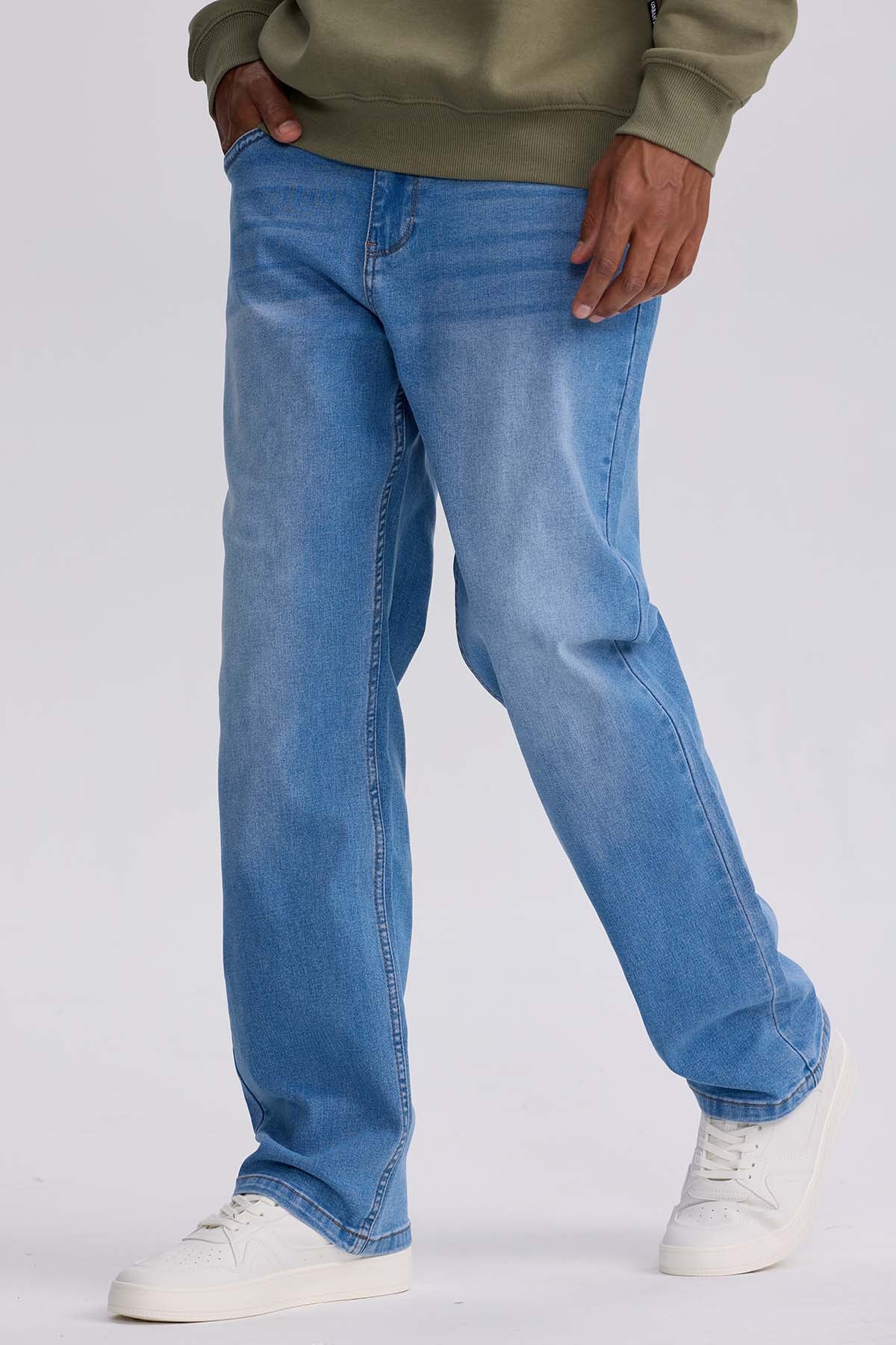 Jeans Hombre Straight 605 Azul Claro - Image 2