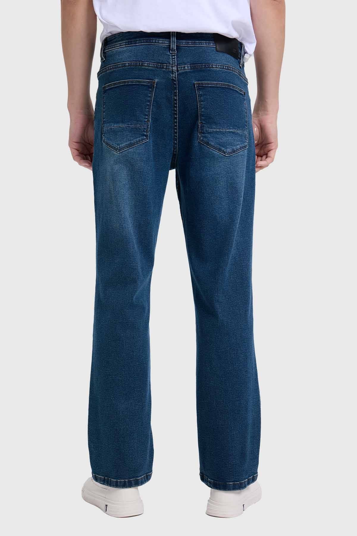 Jeans Hombre Straight Azul - Image 3