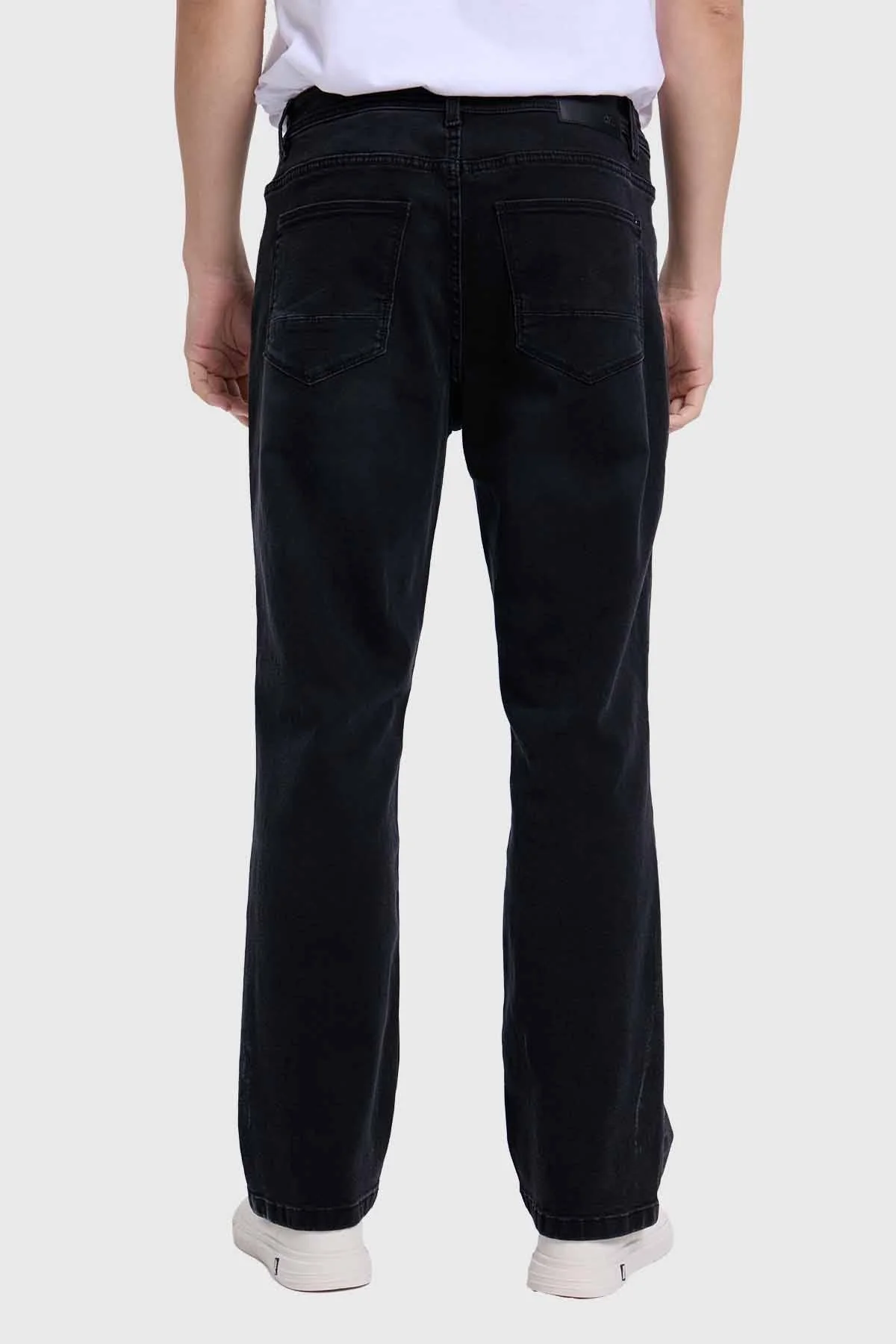 Jeans Hombre Straight Negro - Image 3