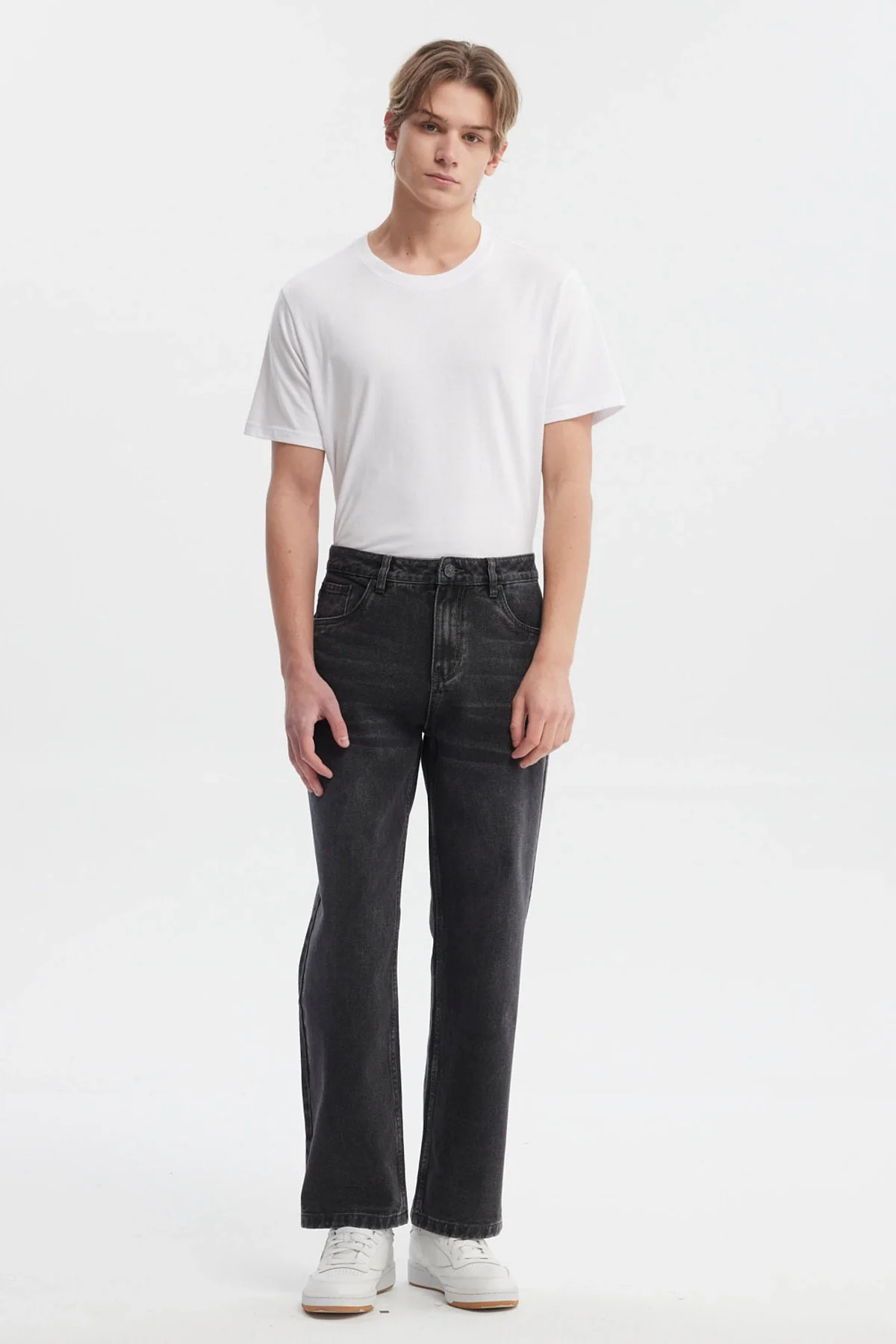 Jeans Hombre Straight Gris - Image 4