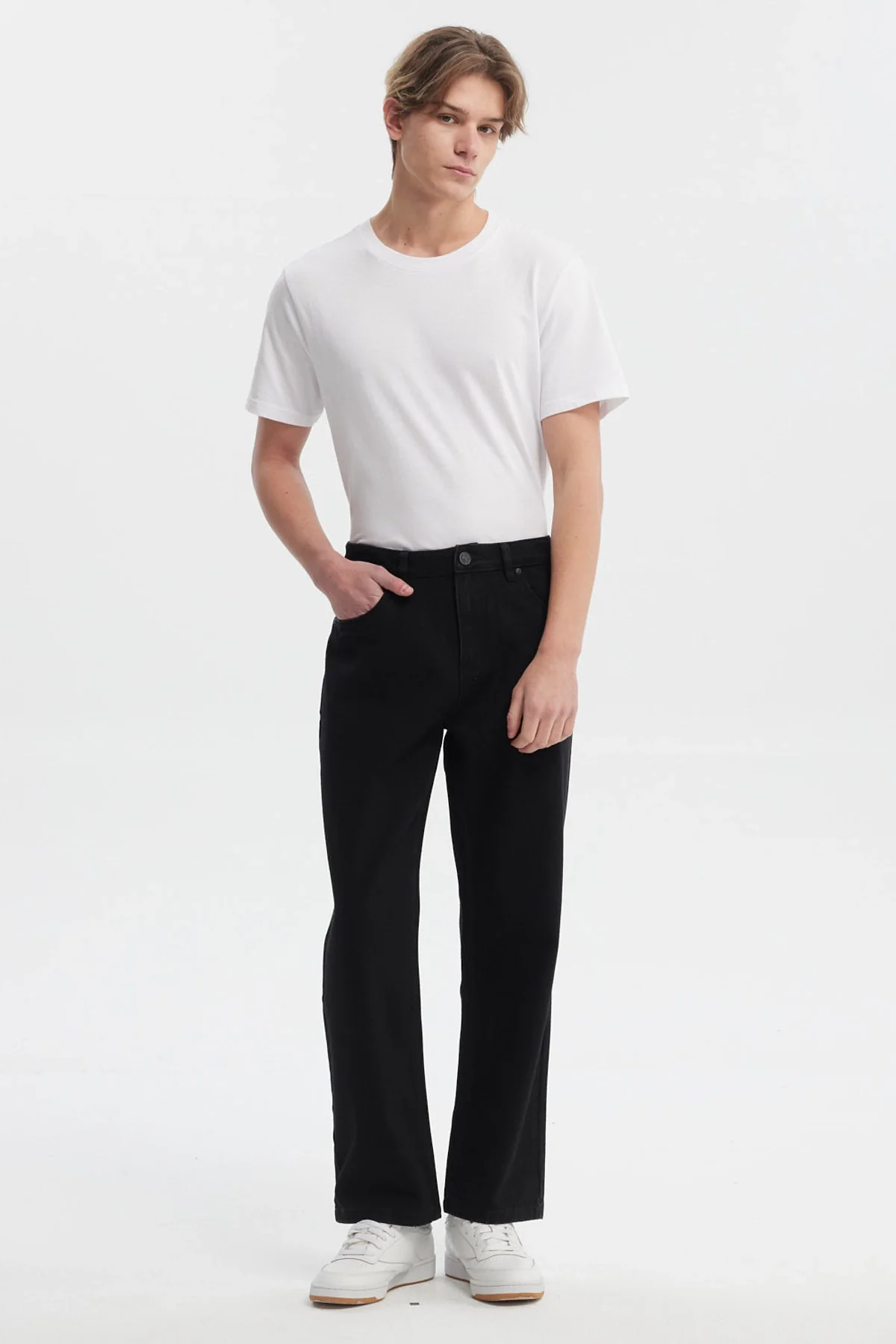 Jeans Hombre Straight Negro - Image 4