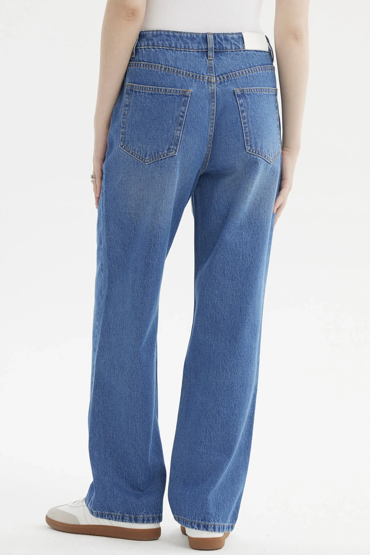 Jeans Mujer Cami Calce Recto Azul - Image 3