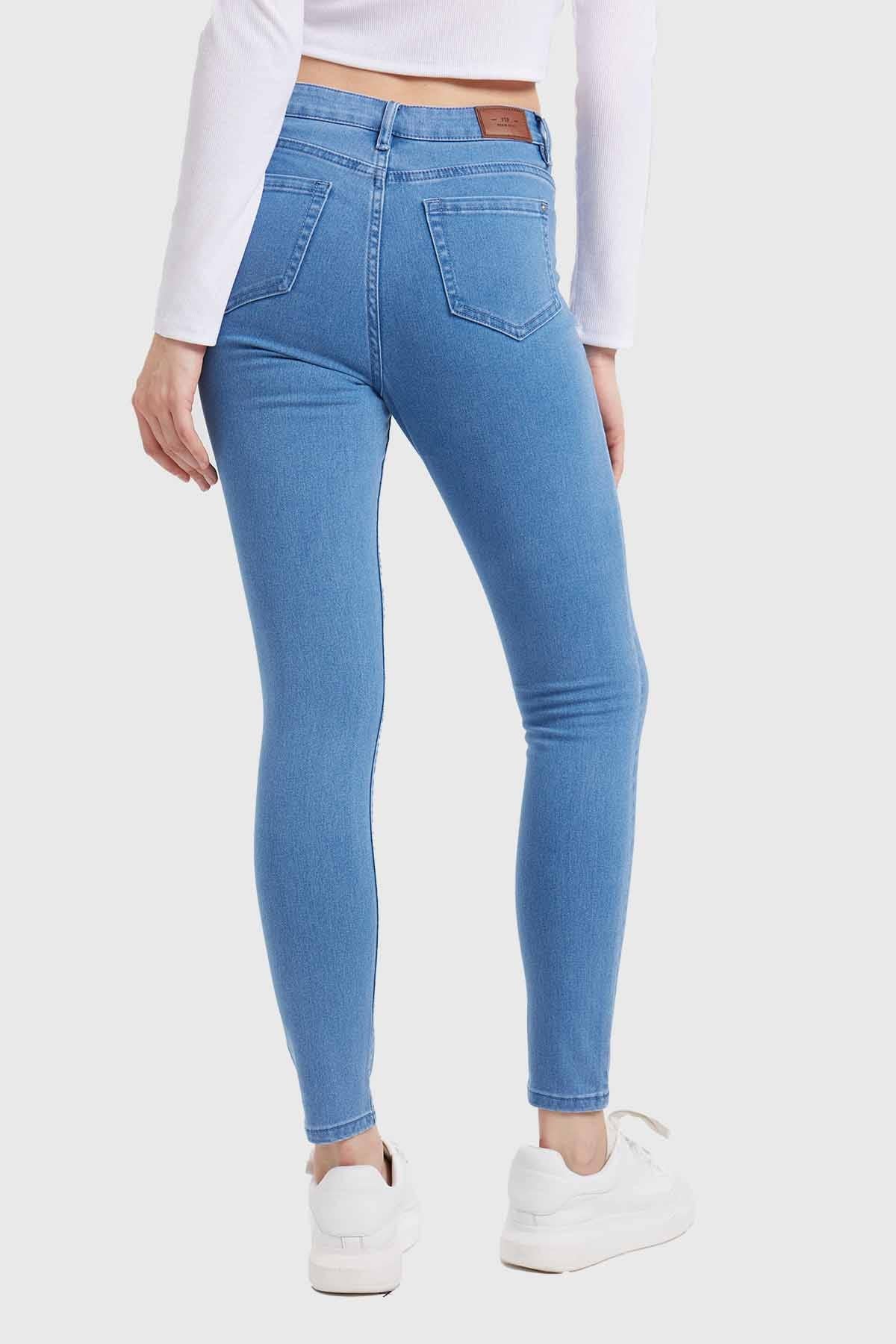 Jeans Mujer Emilia Skinny Azul - Image 3