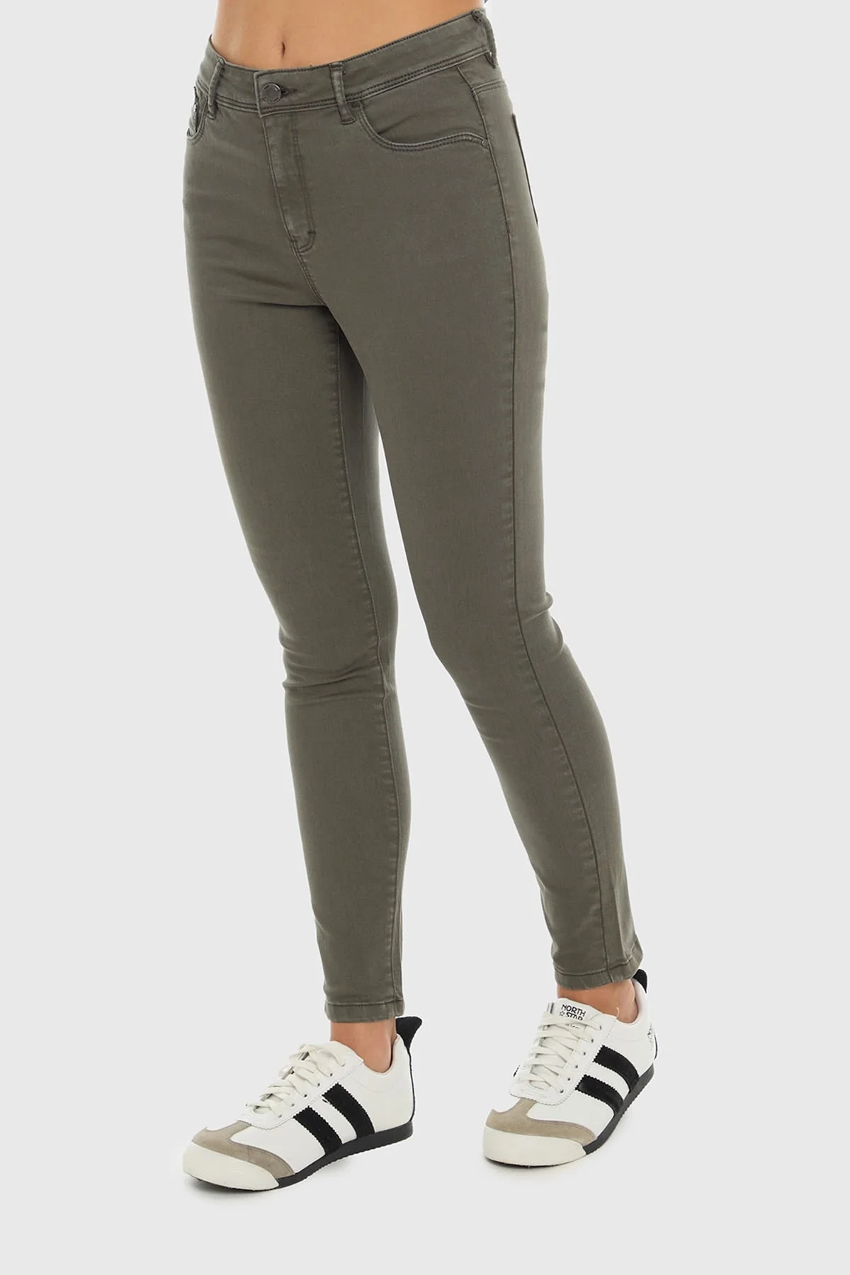 Jeans Mujer Emilia Verde - Image 2