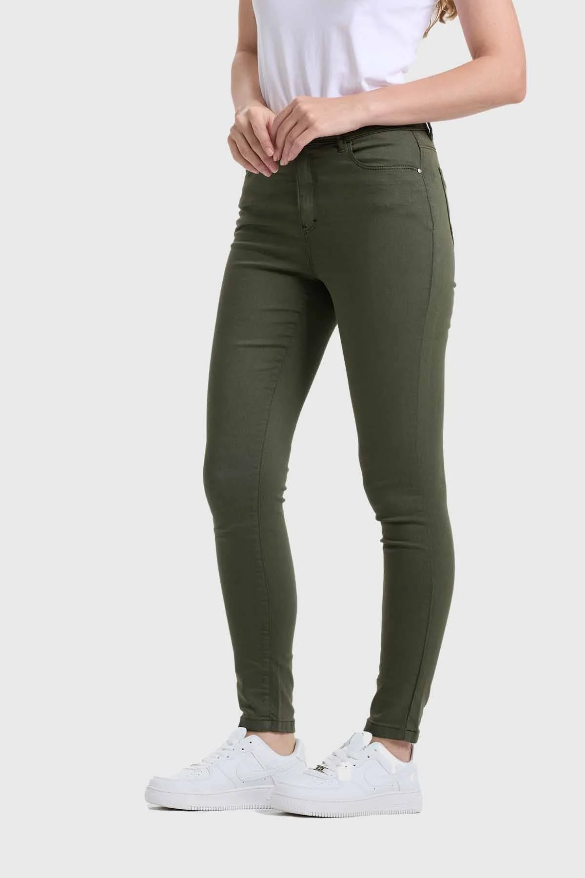 Jeans Mujer Emilia Verde - Image 2
