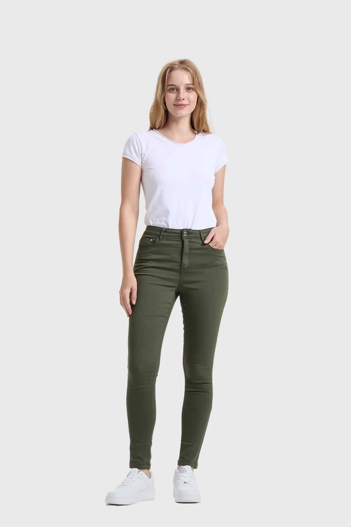 Jeans Mujer Emilia Verde - Image 5