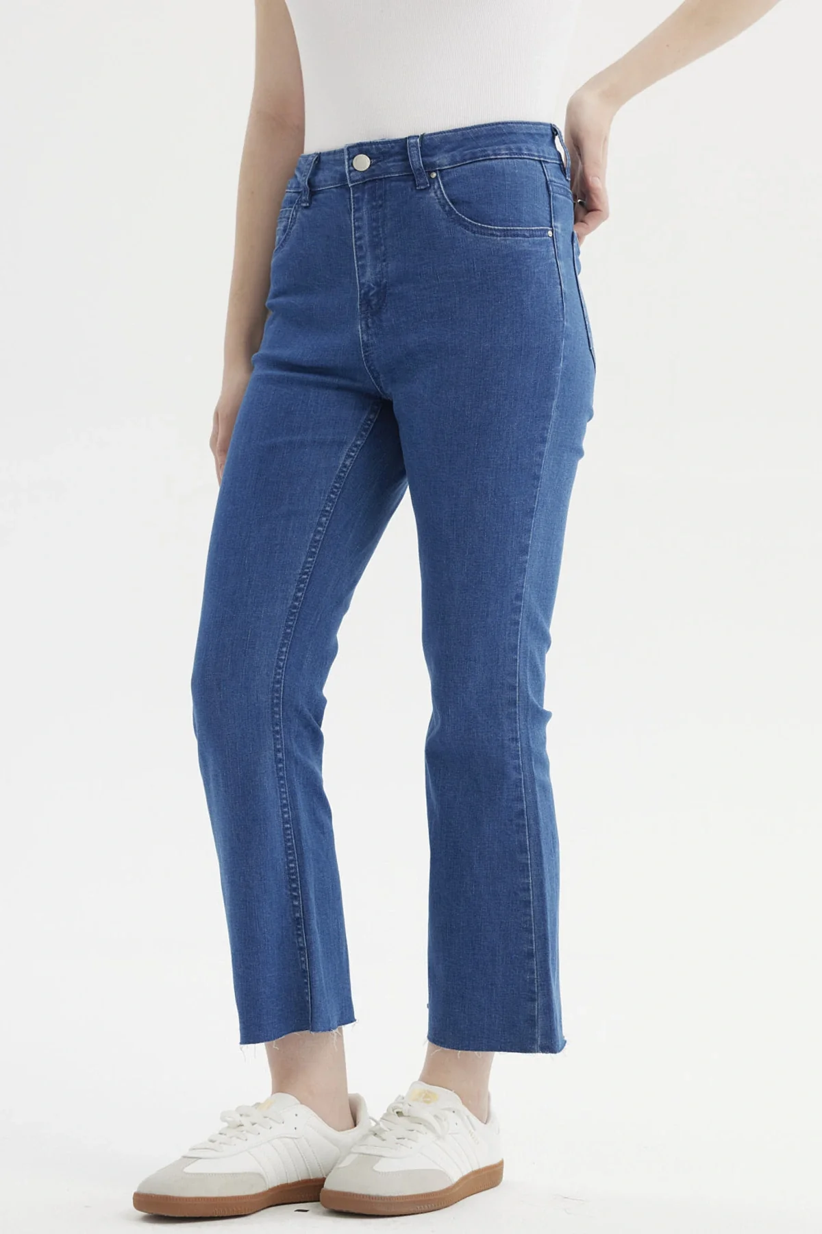 Jeans Mujer Flare Azul - Image 2