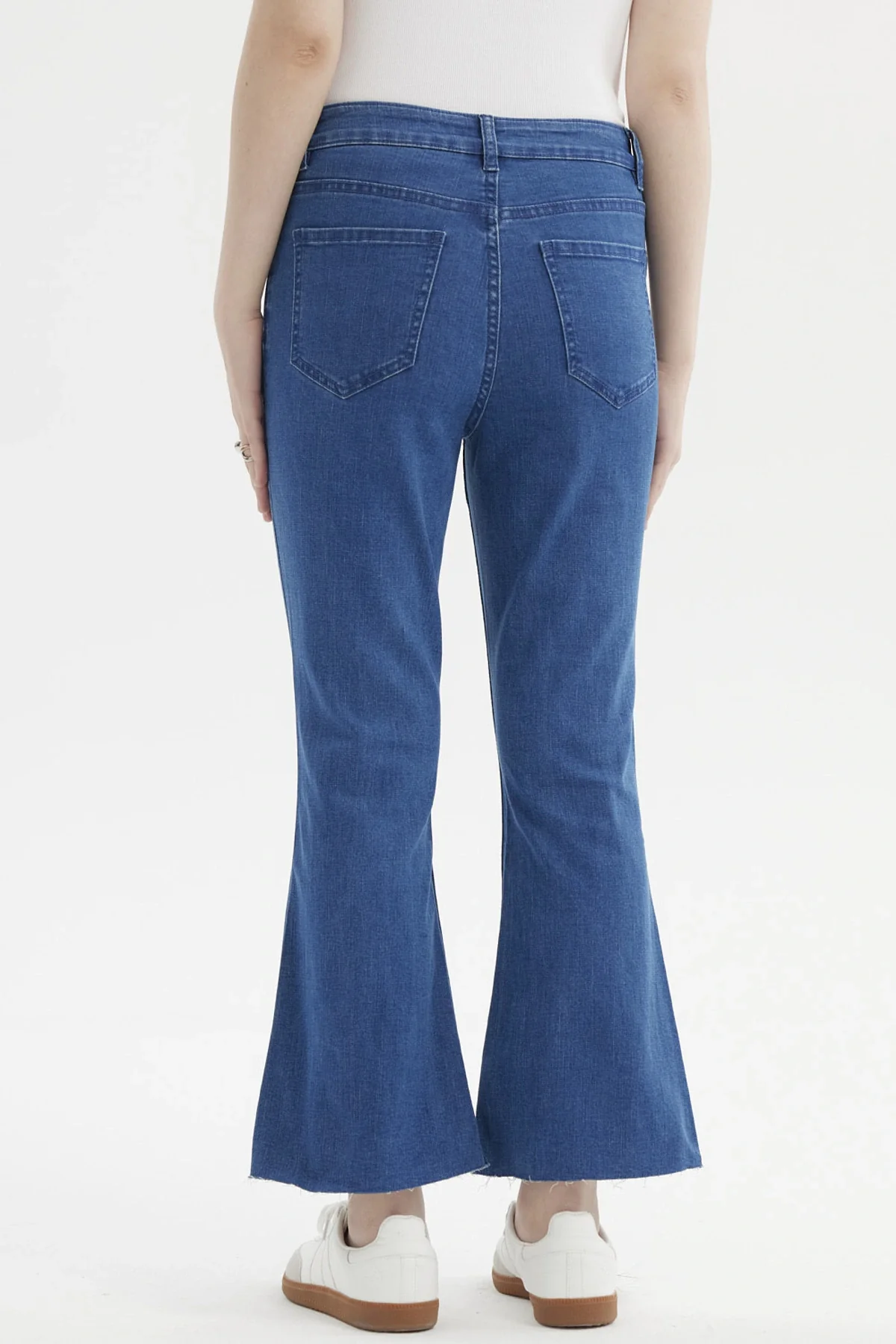 Jeans Mujer Flare Azul - Image 3