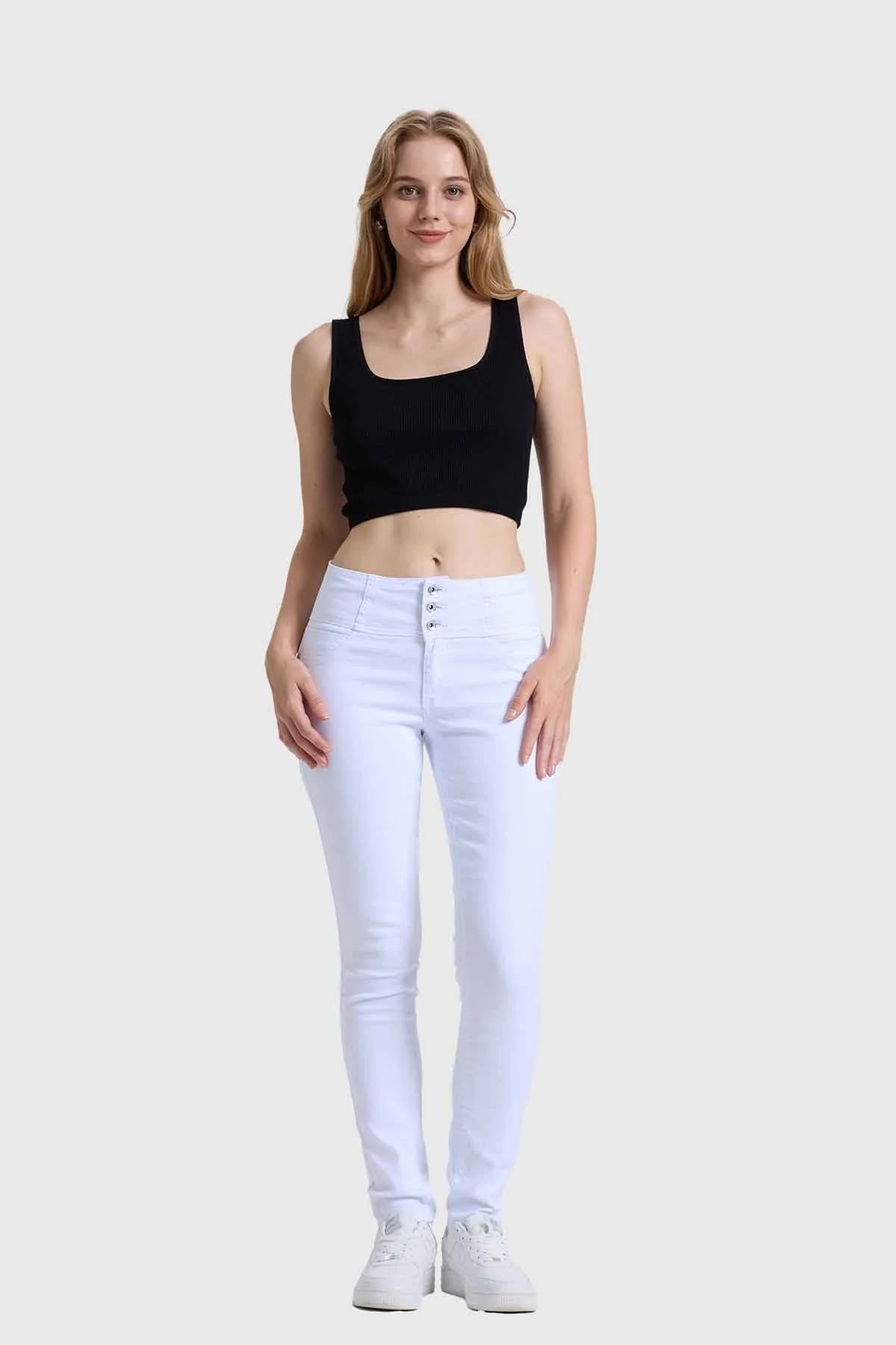 Jeans Mujer Skinny Castilla Blanco - Image 4