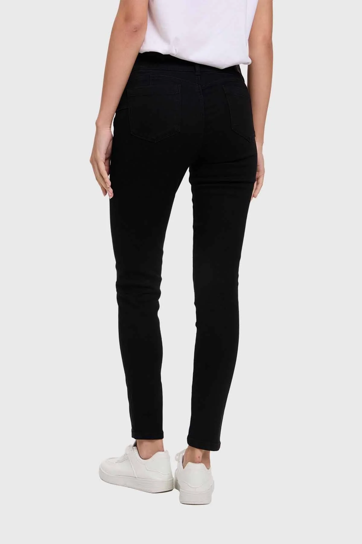 Jeans Mujer Skinny Jenny Negro - Image 2