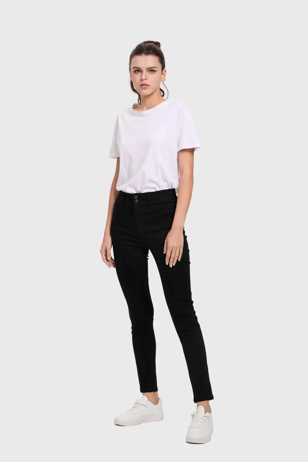 Jeans Mujer Skinny Jenny Negro - Image 3