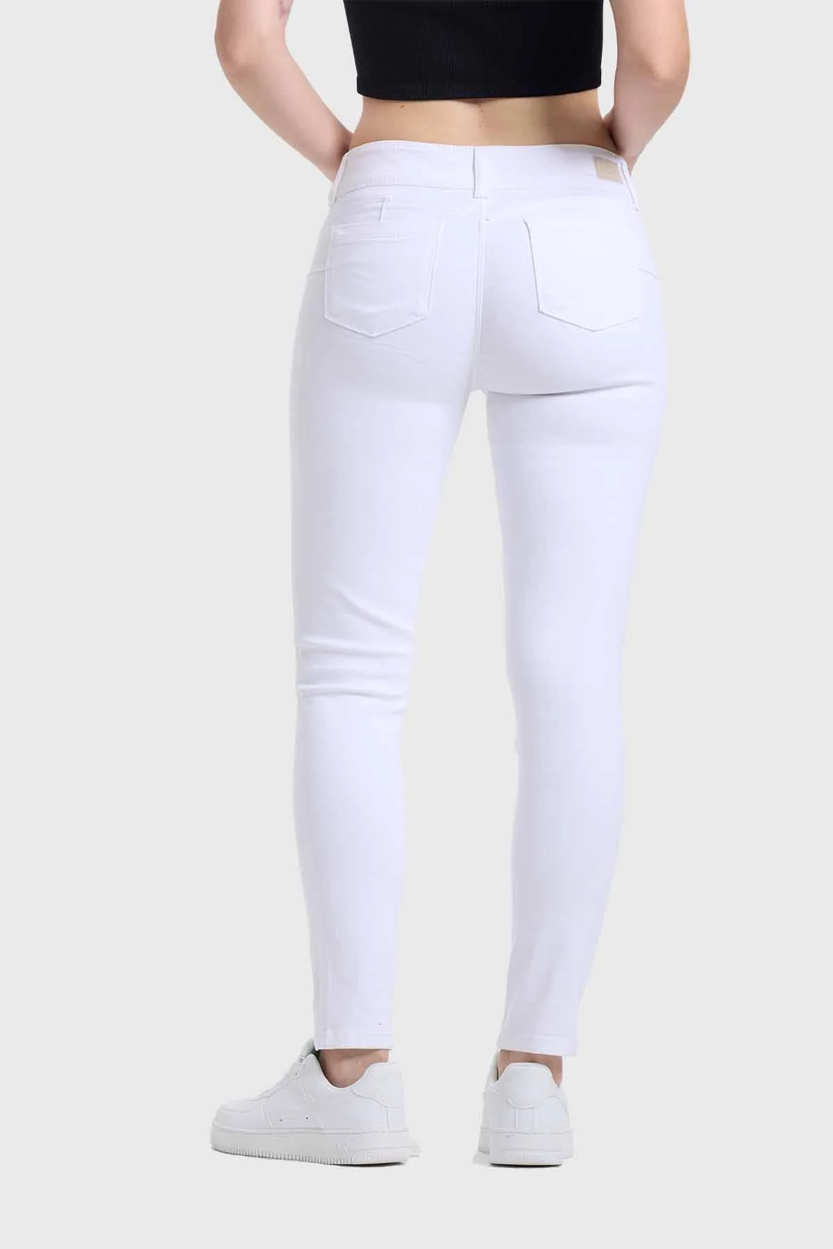 Jeans Mujer Skinny Jeny Push Up Blanco - Image 2